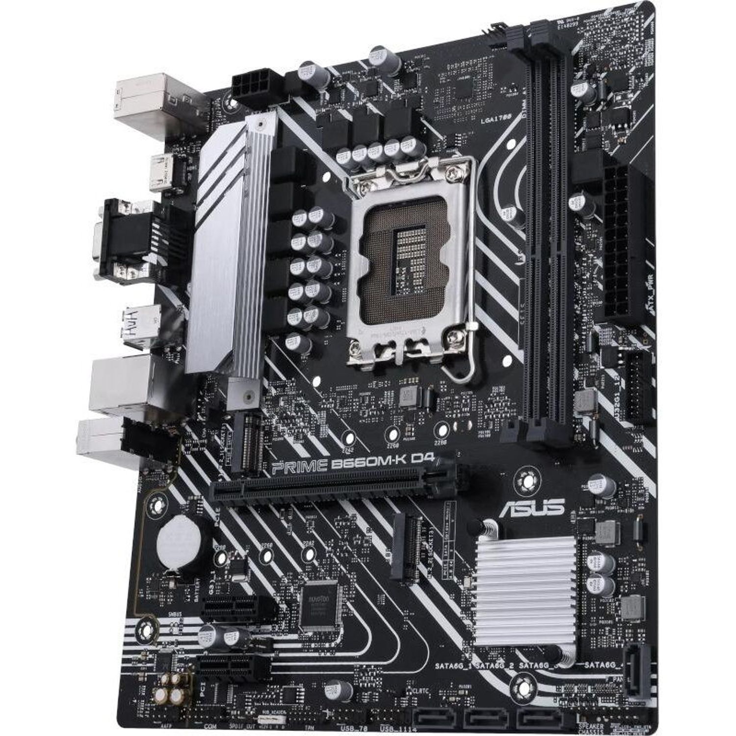 Placa de baza PRIME B660M-K D4,LGA 1700 fotografia produsului View 2 L