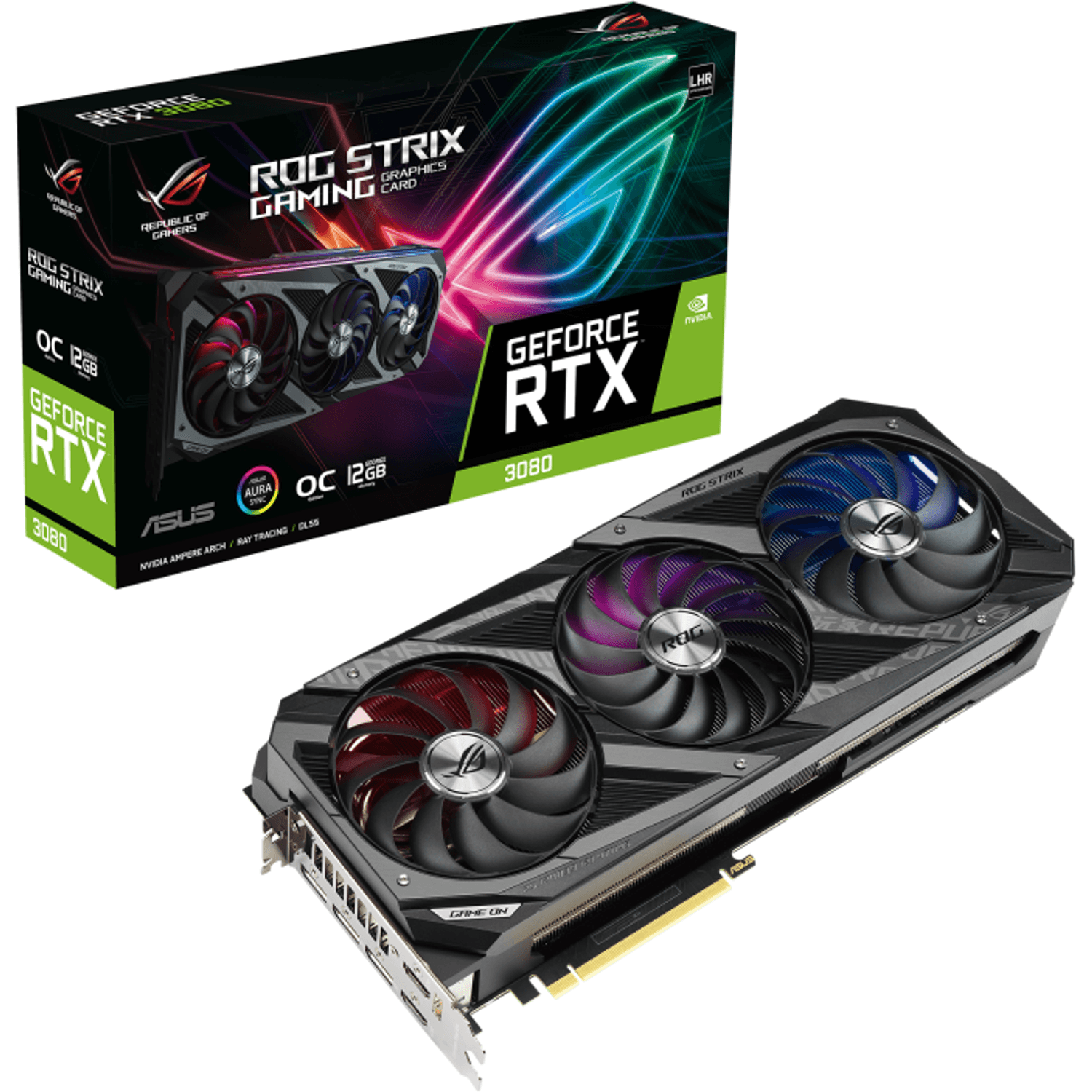 Placa Video ROG STRIX RTX 3080 Ti-OC 12GB GDDR6X 320 Bit fotografia produsului