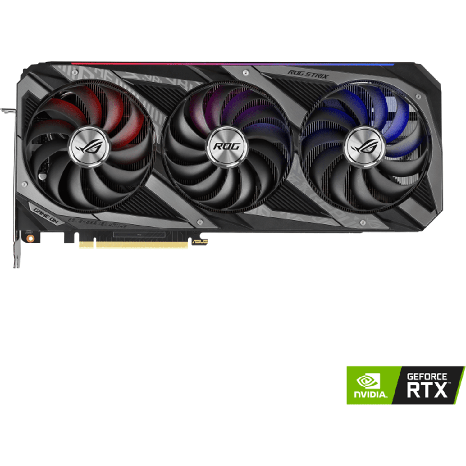 Placa Video ROG STRIX RTX 3080 Ti-OC 12GB GDDR6X 320 Bit fotografia produsului View 2 L