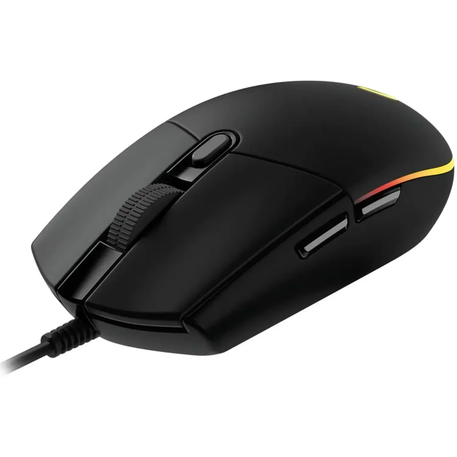 Mouse gaming Logitech G203, iluminare RGB LightSync, Negru fotografia produsului