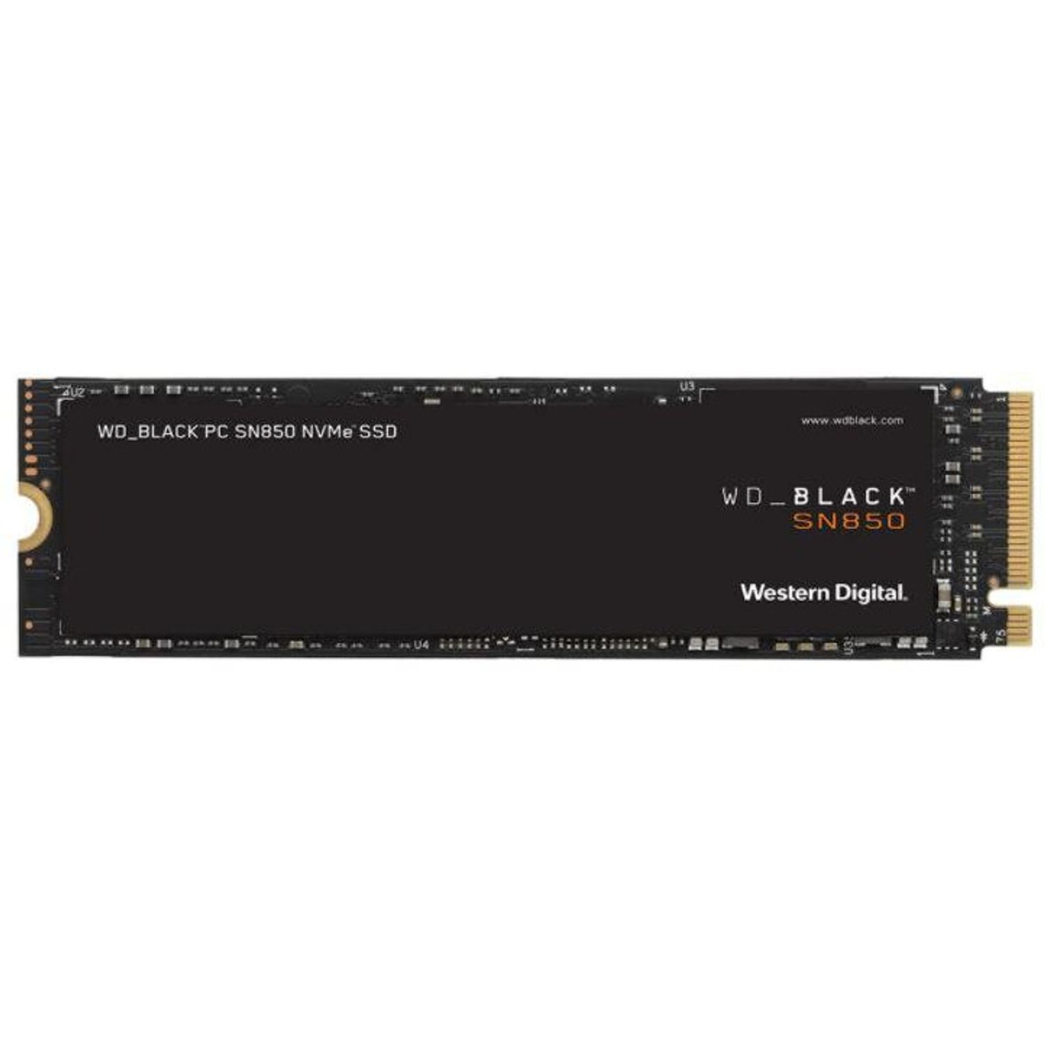 SSD Black SN850 500GB PCI Express 4.0 x4 M.2 2280 fotografia produsului View 2 L