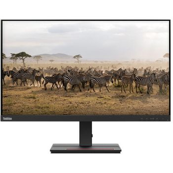 Monitor LED Lenovo ThinkVision S27e-20 27 inch 4 ms Negru FreeSync 60 Hz elefant.ro imagine noua 2022