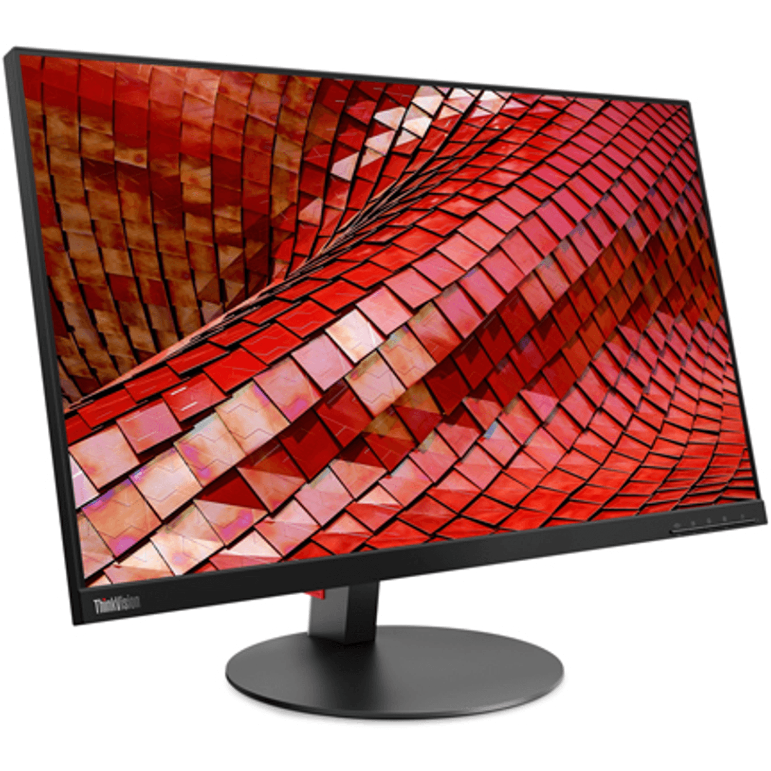 Monitor LED Lenovo T27i 27 inch 4 ms Black fotografia produsului View 2 L