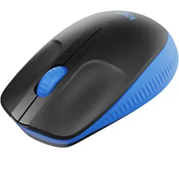 Mouse wireless Logitech M190, Albastru elefant.ro imagine noua 2022