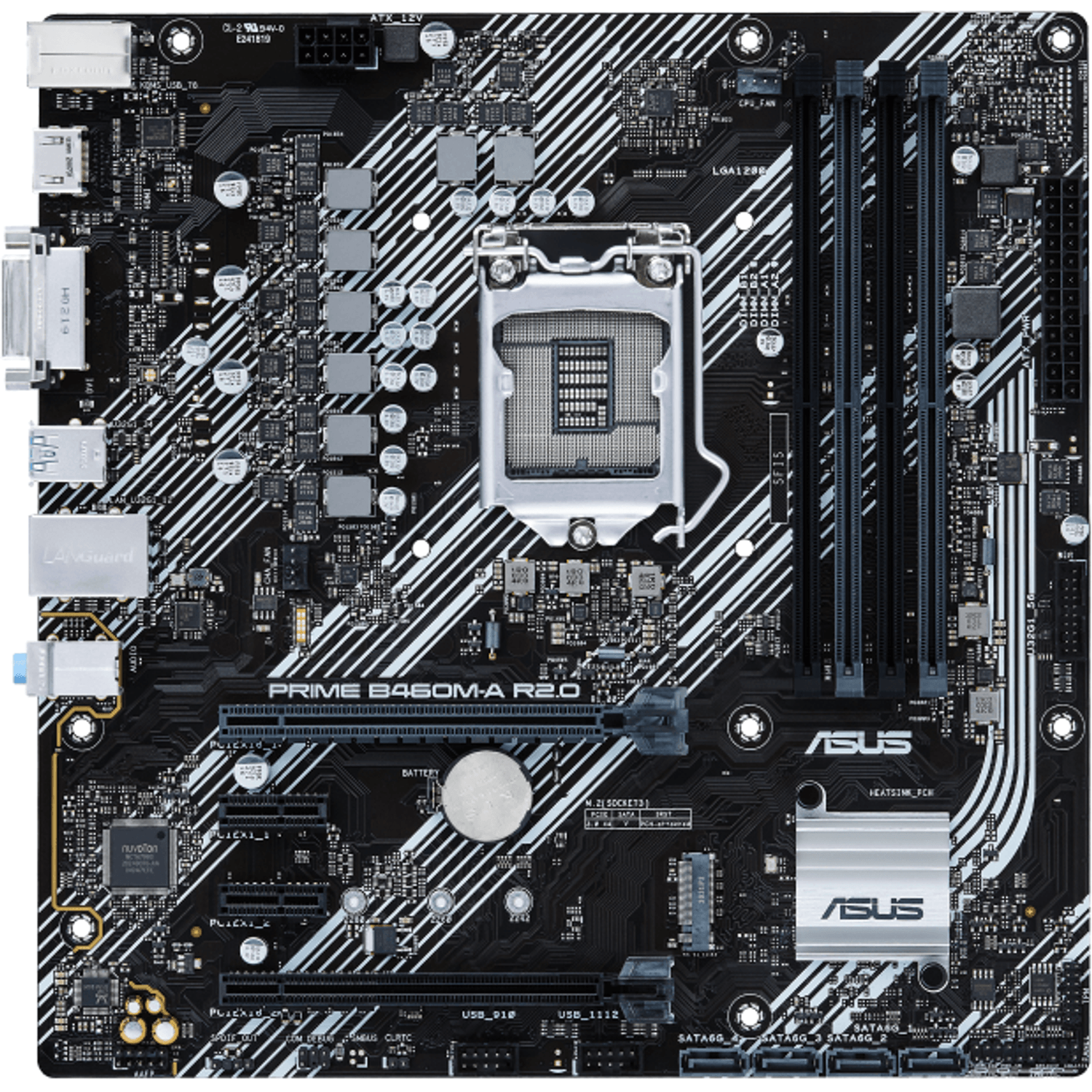Placa de baza PRIME B460M-A R2.0, Socket LGA 1200 fotografia produsului
