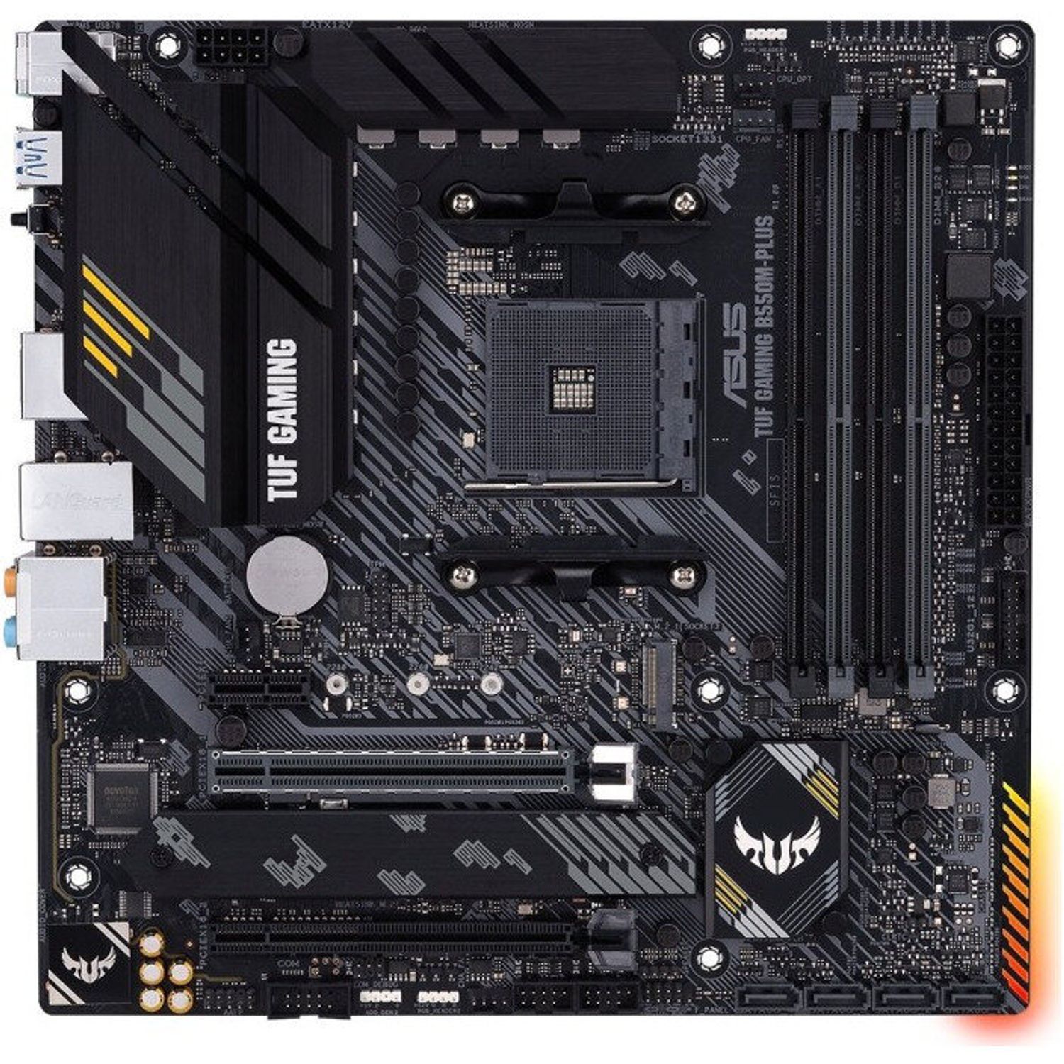 Placa de baza TUF GAMING B550M-PLUS, Socket AM4 fotografia produsului