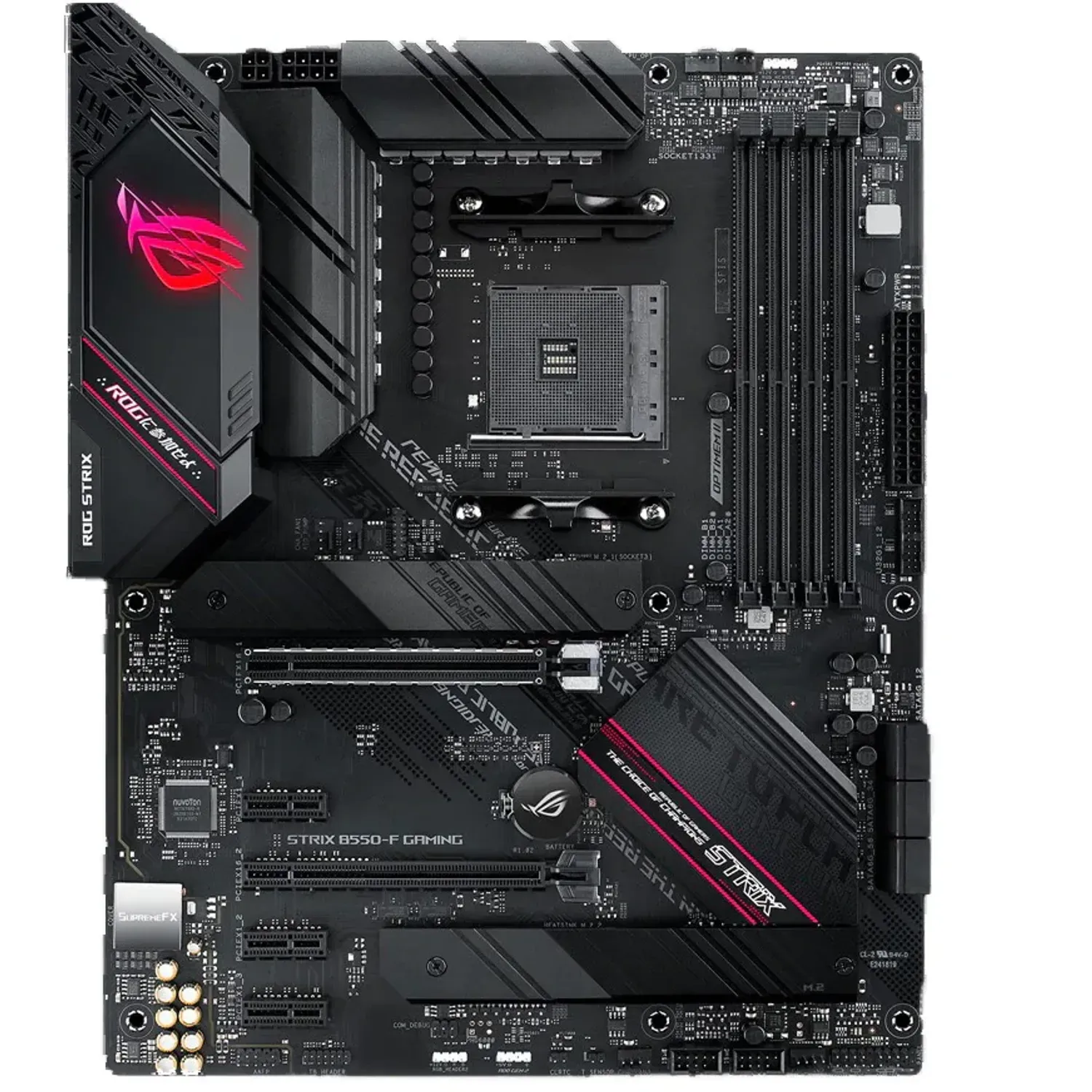 Placa de baza Asus ROG STRIX B550-F GAMING, Socket AM4 fotografia produsului