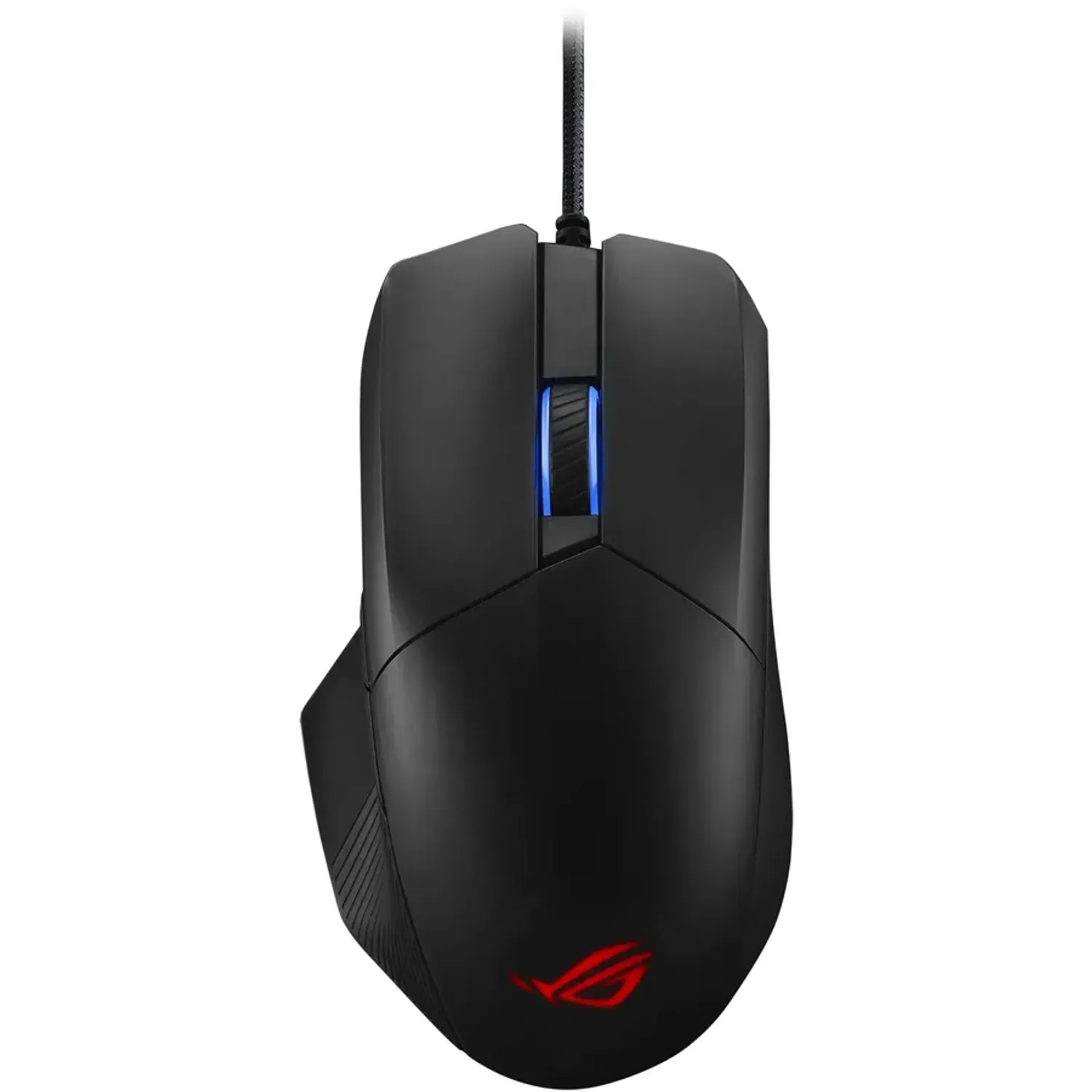 Mouse gaming ASUS ROG Chakram Core, 16000dpi, joystick programabil pe lateral, iluminare Aura Sync, Negru fotografia produsului