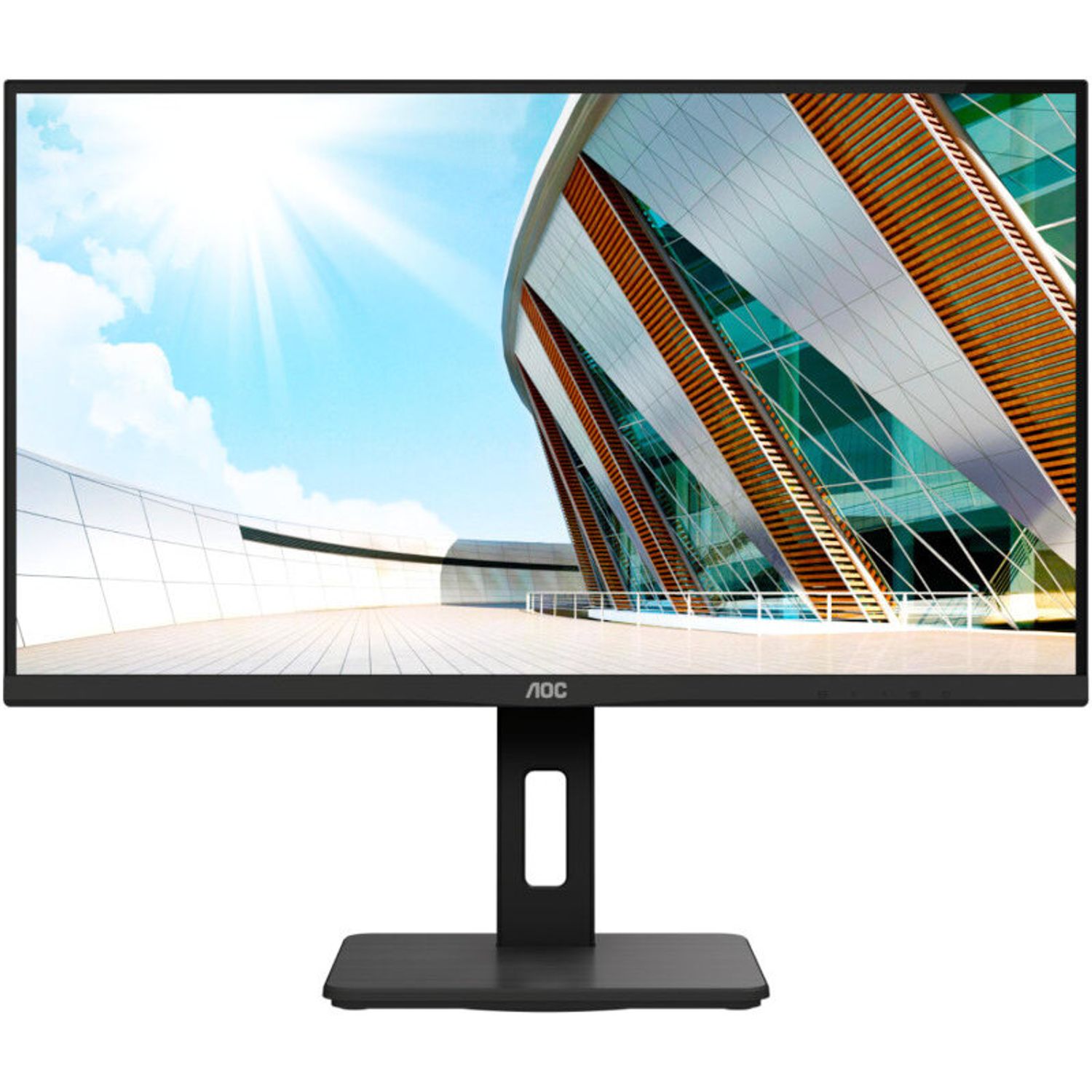 Monitor LED AOC U28P2A 28 inch 4 ms Negru 60 Hz fotografia produsului