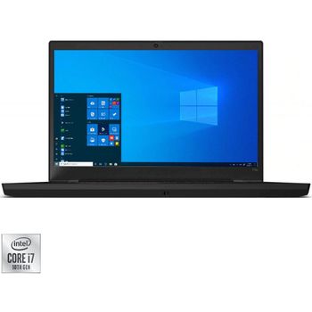 Laptop Lenovo 15.6” ThinkPad T15p Gen 1, UHD IPS HDR, Intel Core i7-10750H, 16GB, GTX 1050 3GB, Win 10 Pro, Black elefant.ro imagine noua 2022