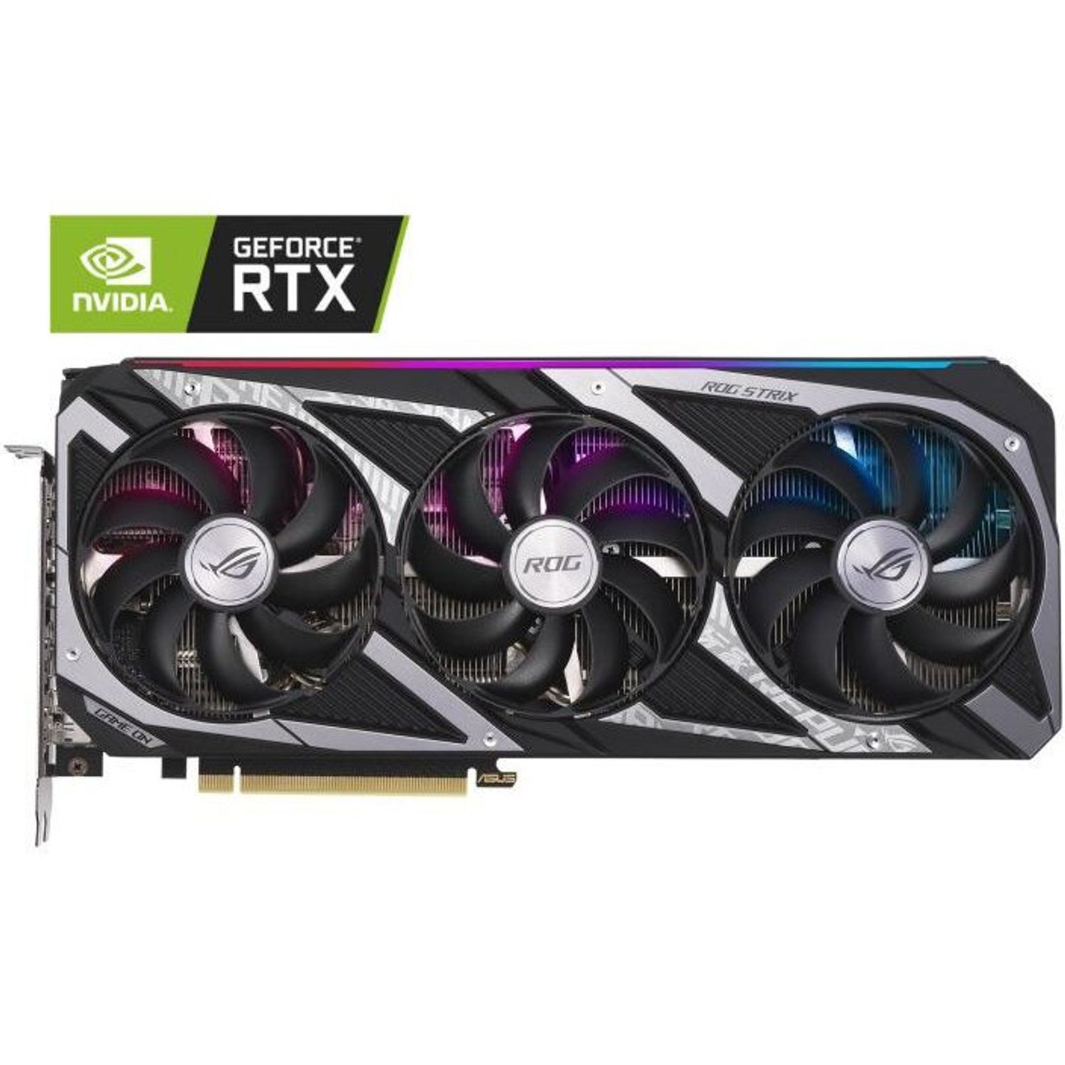 Placa Video ROG Strix RTX 3060 V2 OC, 12GB GDDR6, 192 biti fotografia produsului View 2 L
