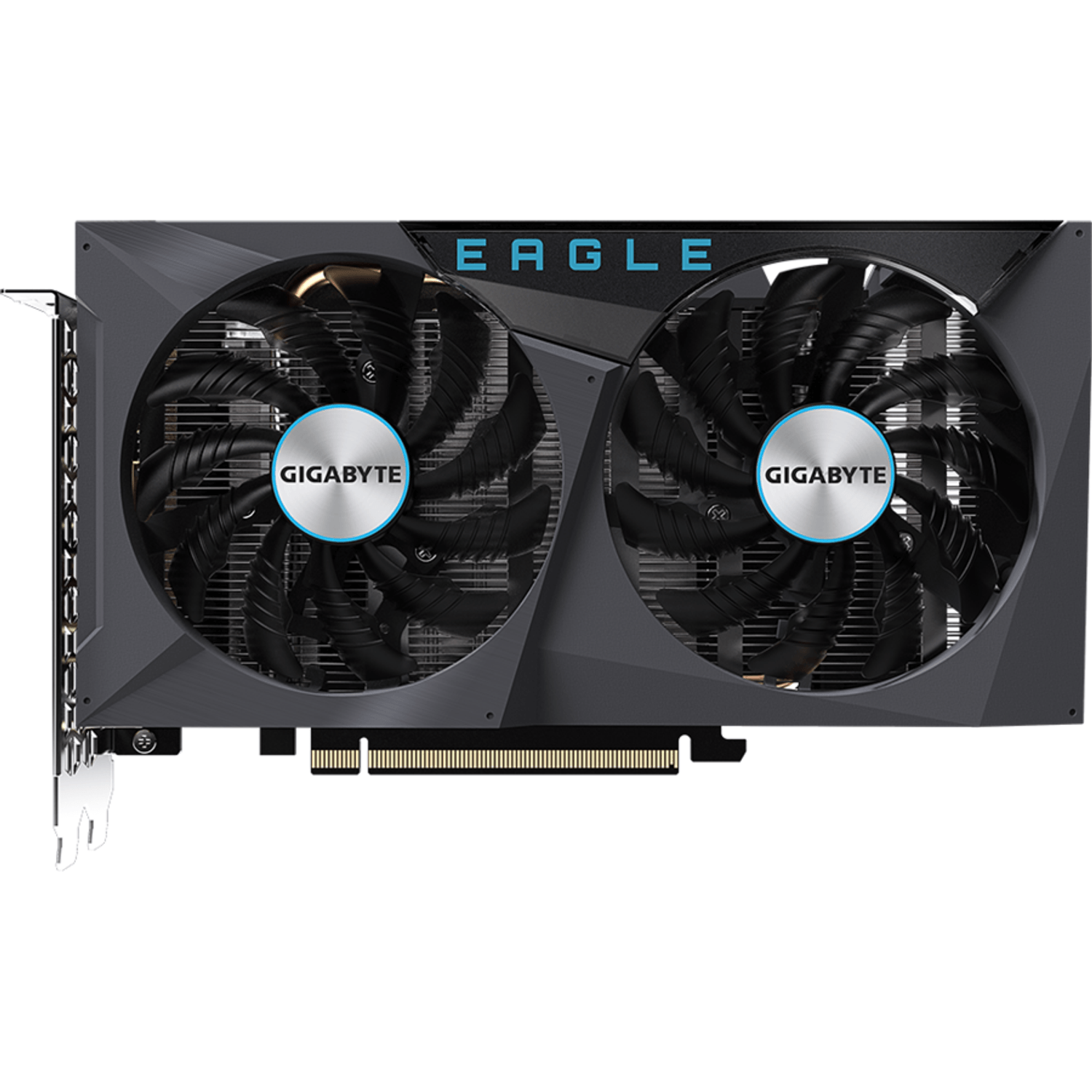 Placa video NVIDIA GeForce RTX 3050 EAGLE OC 8GB, GDDR6, 128-bit fotografia produsului View 2 L