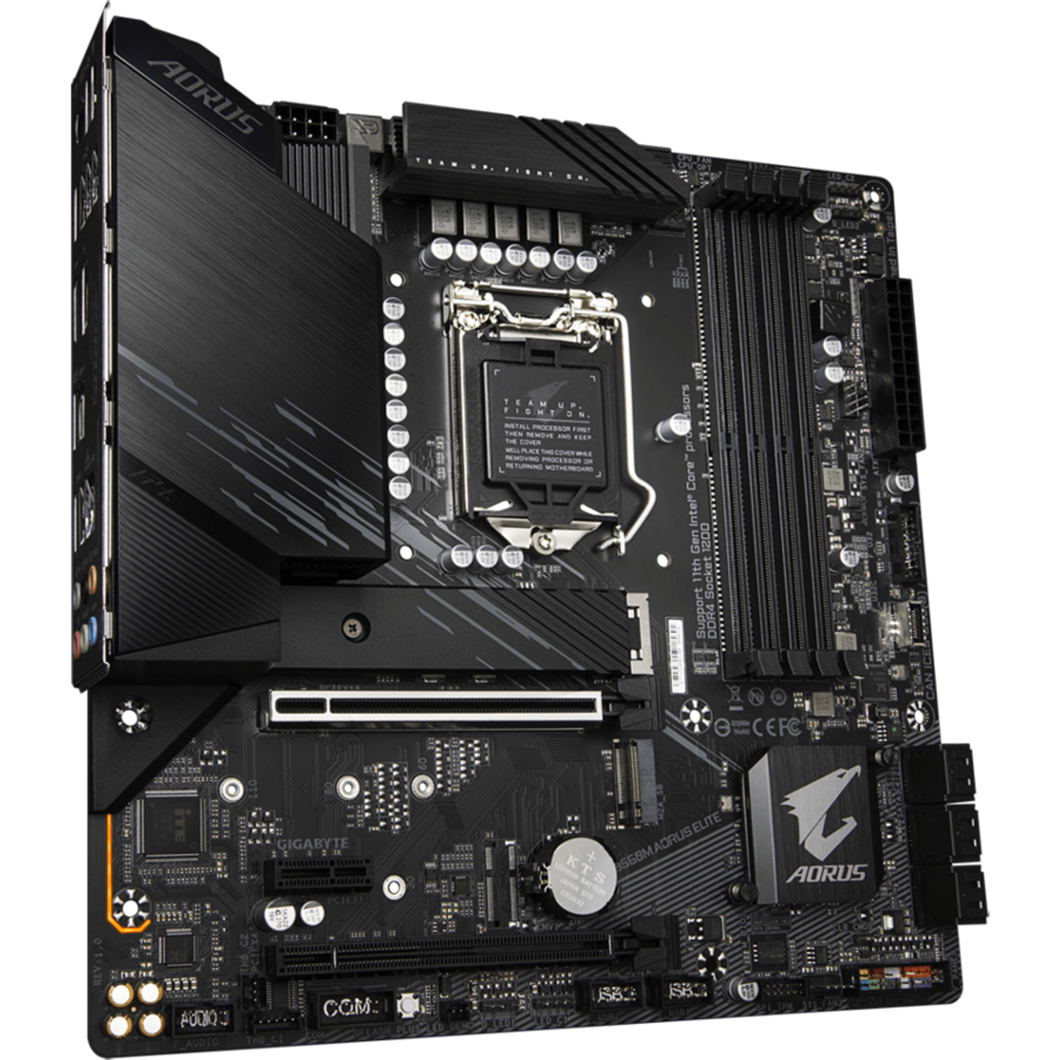 Placa de baza B560M AORUS ELITE, LGA 1200 fotografia produsului