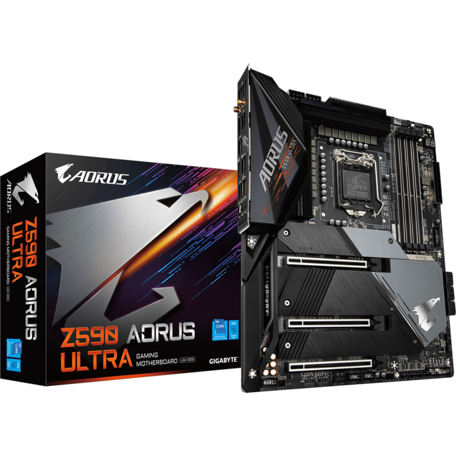 Placa de baza Z590 AORUS ULTRA, LGA 1200 fotografia produsului