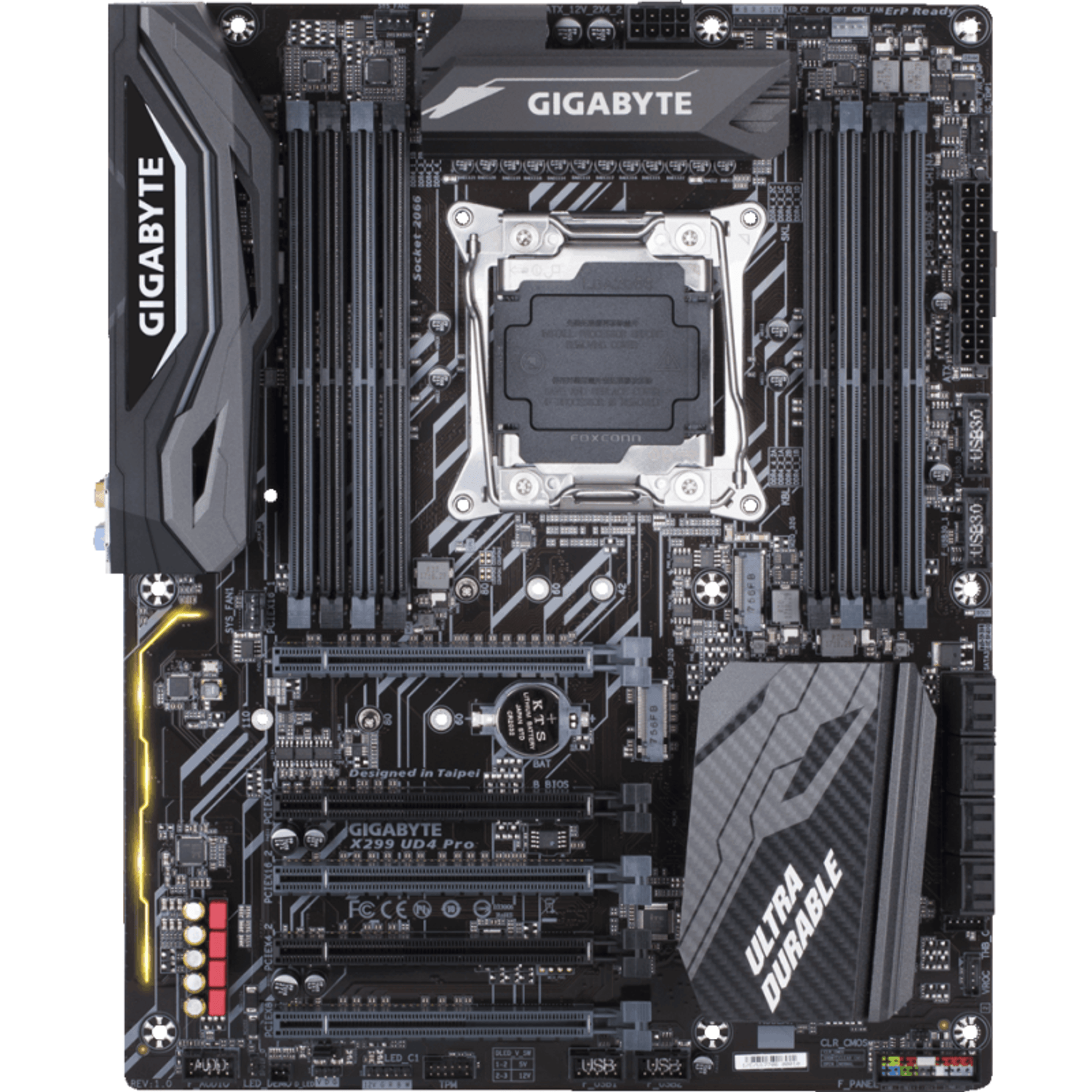 Placa de baza X299 UD4 PRO, socket LGA2066 fotografia produsului