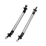 Set 2 tije sustinere prelungire bara, argintiu, 100mm fotografia produsului