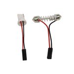 Set 2 Becuri auto LED, 18 SMD, T10/C5W, 5W, 2 modele fotografia produsului View 5 S