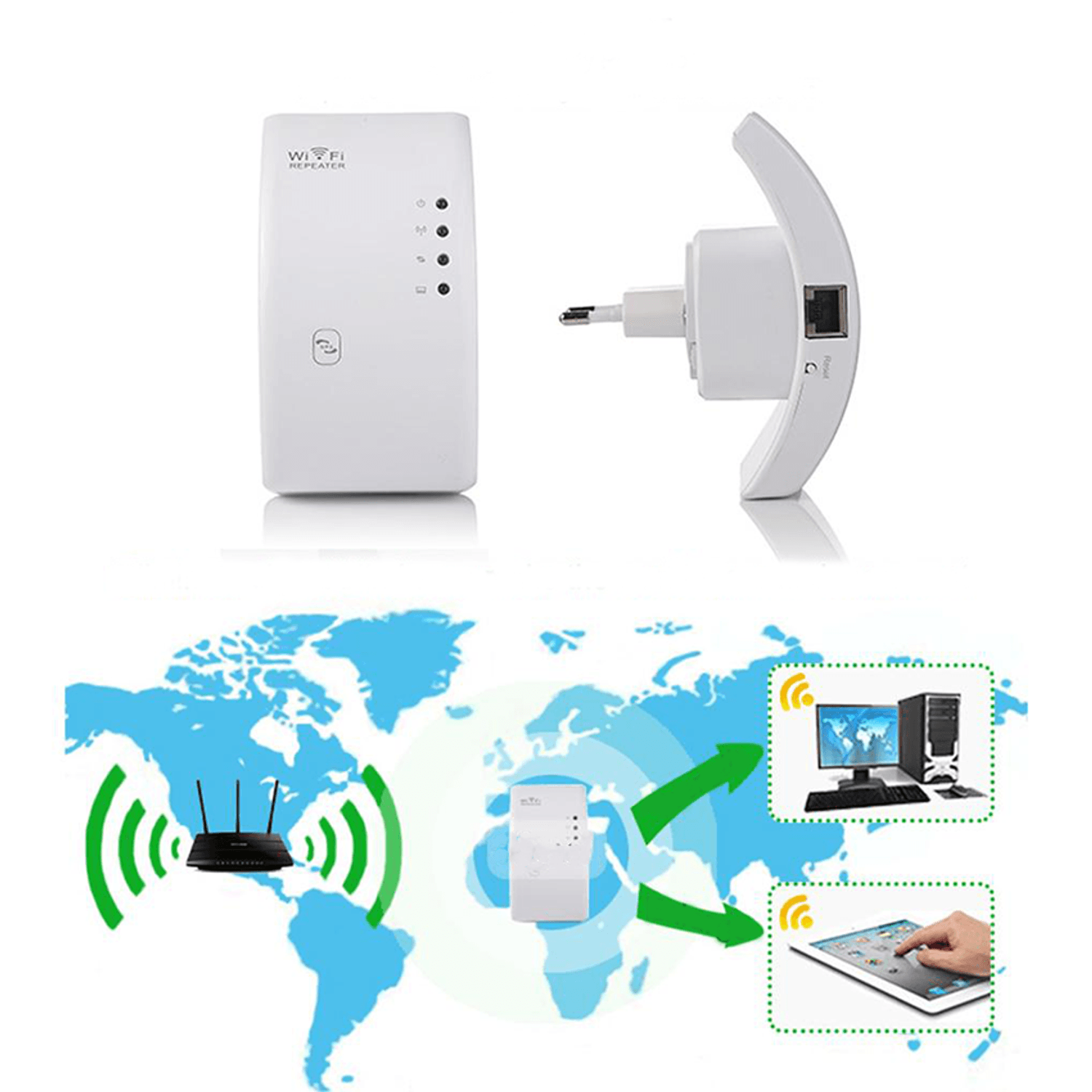 Amplificator retea semnal WiFi 300MG fotografia produsului View 3 L