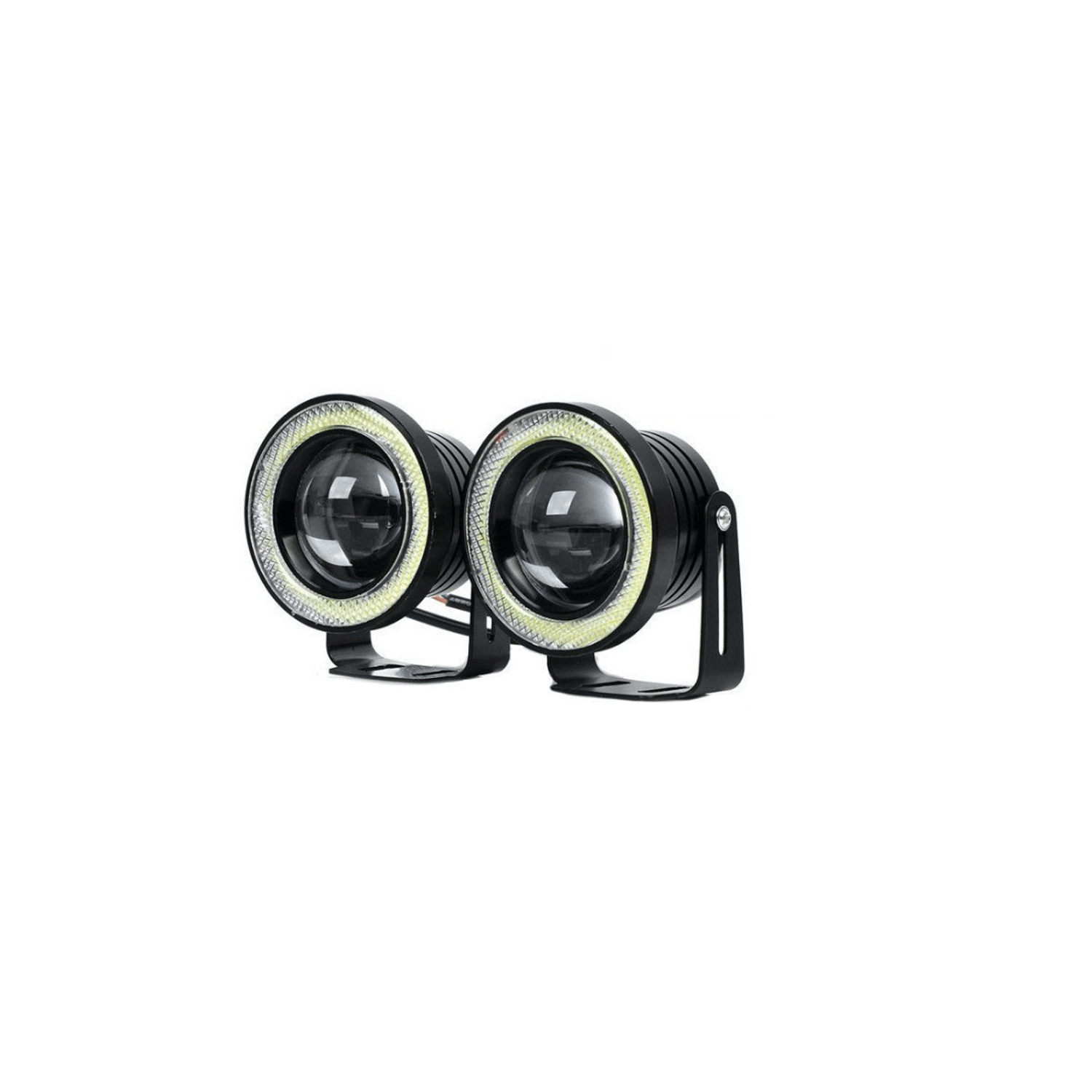 Set 2 proiectoare auto cu LED Angel Eyes, 76mm fotografia produsului View 5 L