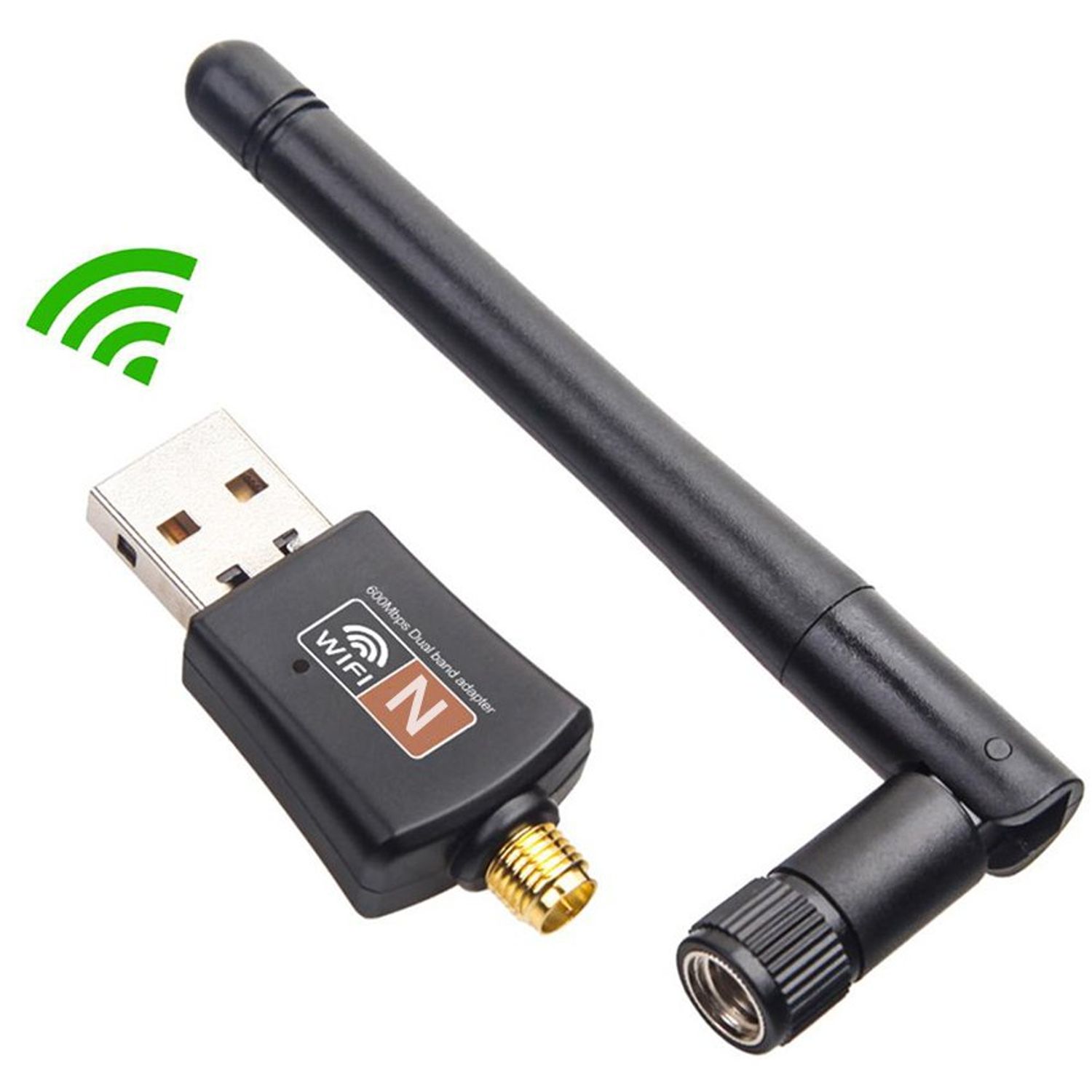 Adaptor Placa Retea Wireless USB 2.0, 300 Mbps fotografia produsului View 3 L