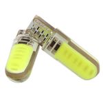 Set 2 Becuri auto LED COB, T10, Canbus, 5W, alb/albastru fotografia produsului View 2 S