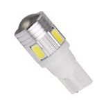 Set 2 Becuri auto LED, 6 SMD, T10, Canbus, 5W, 2 modele fotografia produsului View 3 S