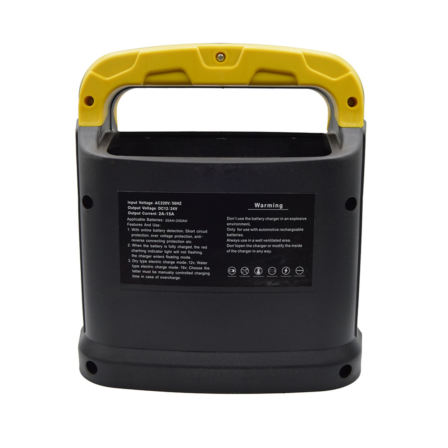 Redresor auto, digital, cu afisaj LCD, 200Ah fotografia produsului View 5 L