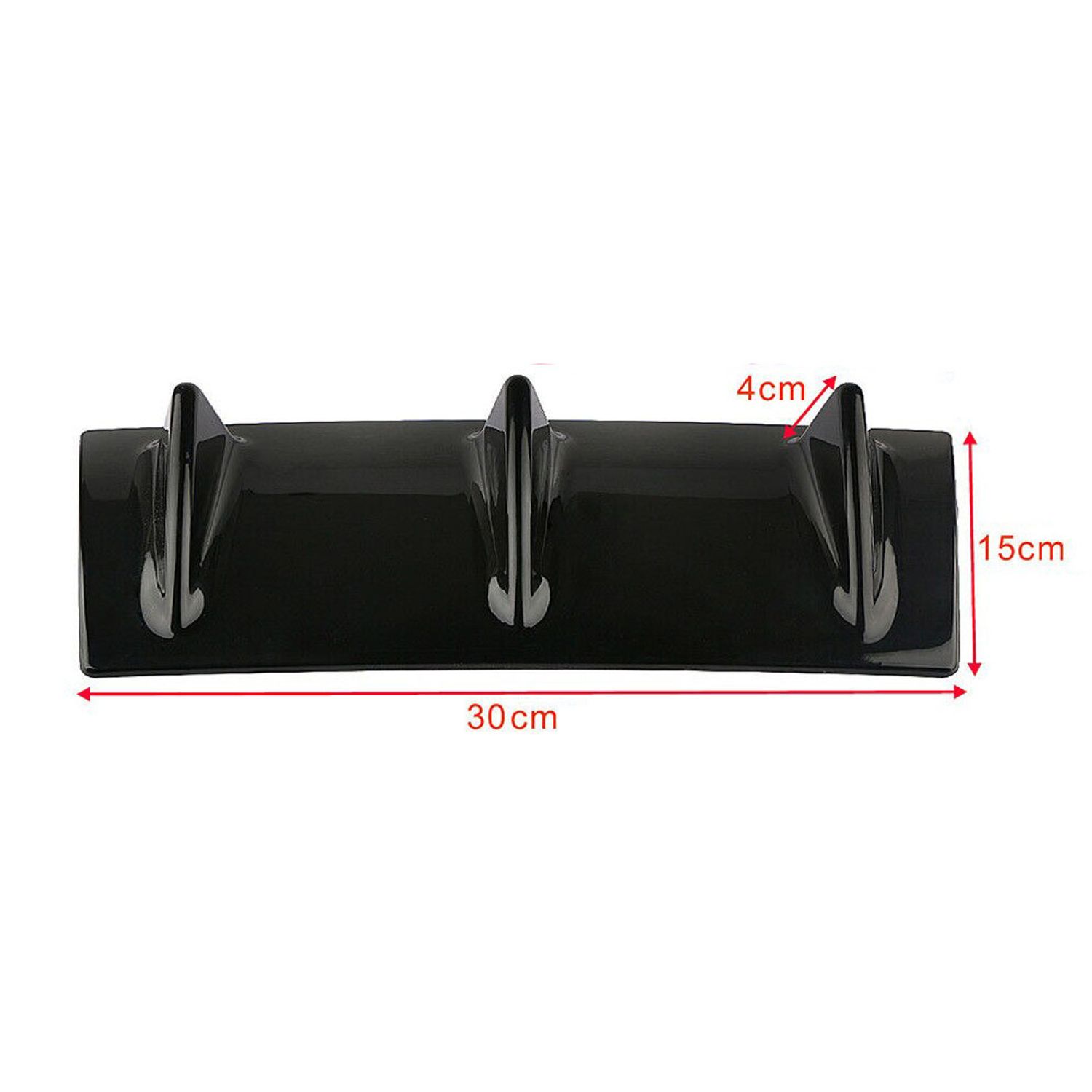 Ornament difuzor bara auto, universal, negru, 30 cm fotografia produsului View 3 L