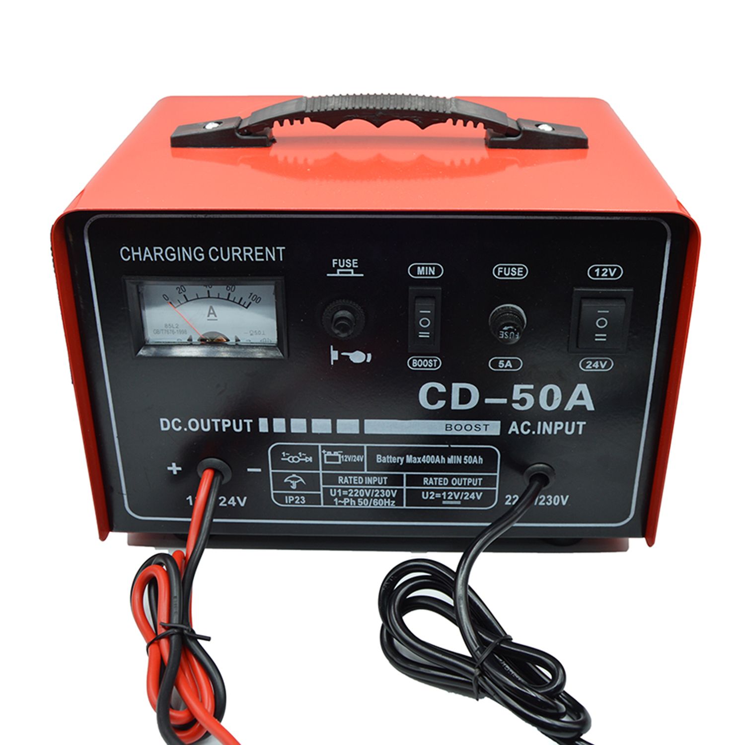 Redresor auto CD50A, 12/24V fotografia produsului View 2 L
