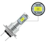Set 2 Becuri auto H7, 12 LED SMD/bec, 160W/set fotografia produsului View 3 S