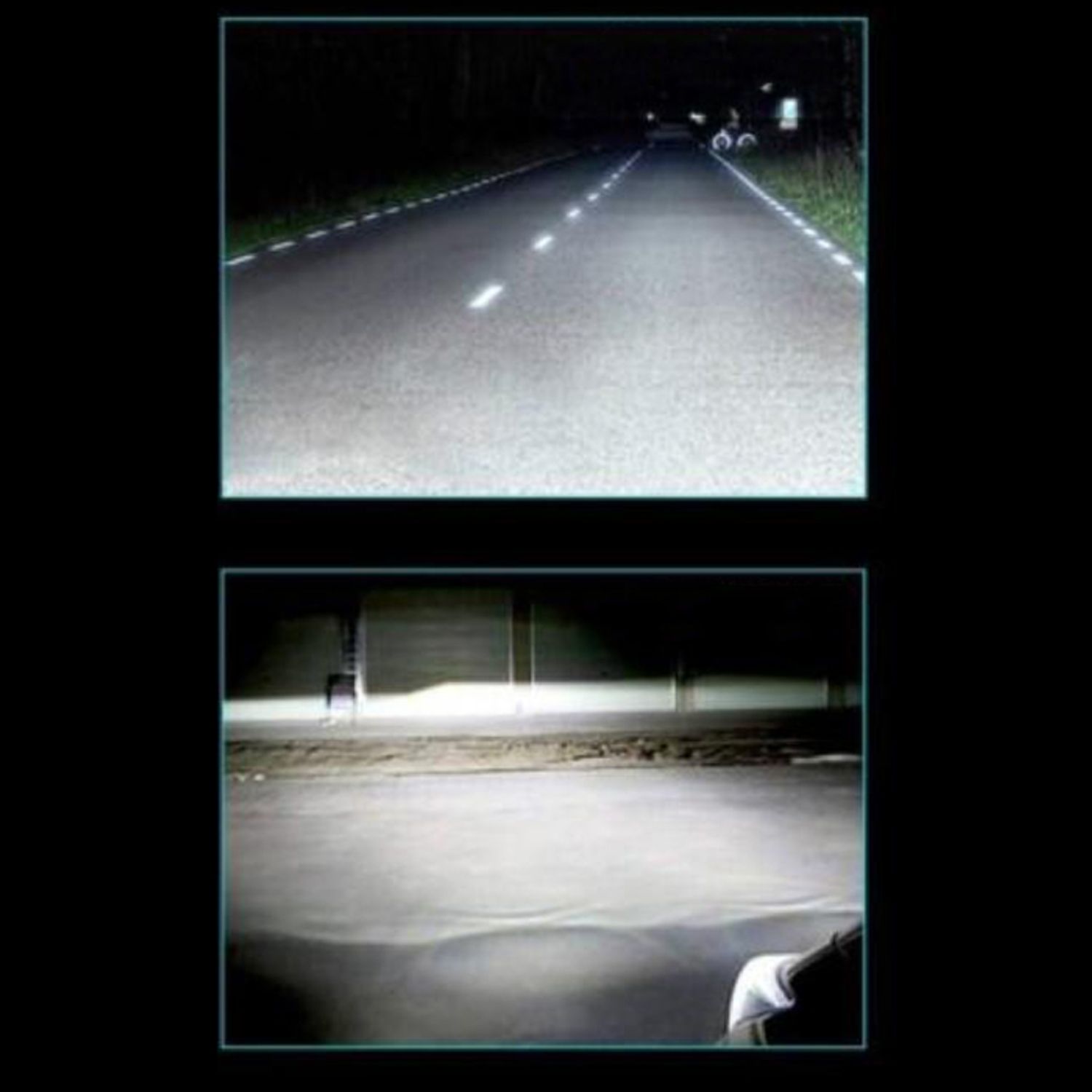 Set 2 Becuri auto H7, 12 LED SMD/bec, 160W/set fotografia produsului View 5 L