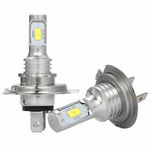 Set 2 Becuri auto H7, 12 LED SMD/bec, 160W/set fotografia produsului