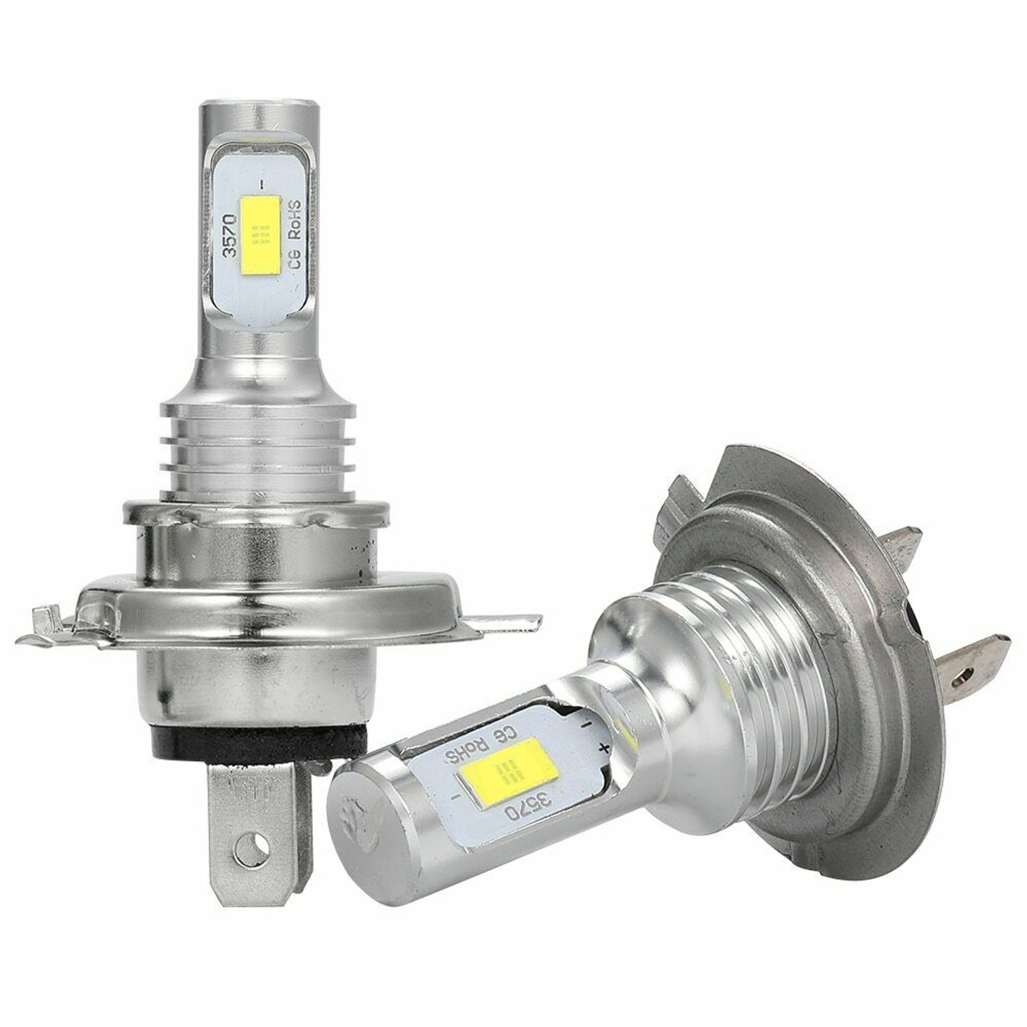 Set 2 Becuri auto H7, 12 LED SMD/bec, 160W/set fotografia produsului