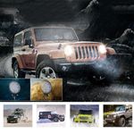 Set 2 x Proiectoare auto 9LED, 25mm, 27W fotografia produsului View 3 S