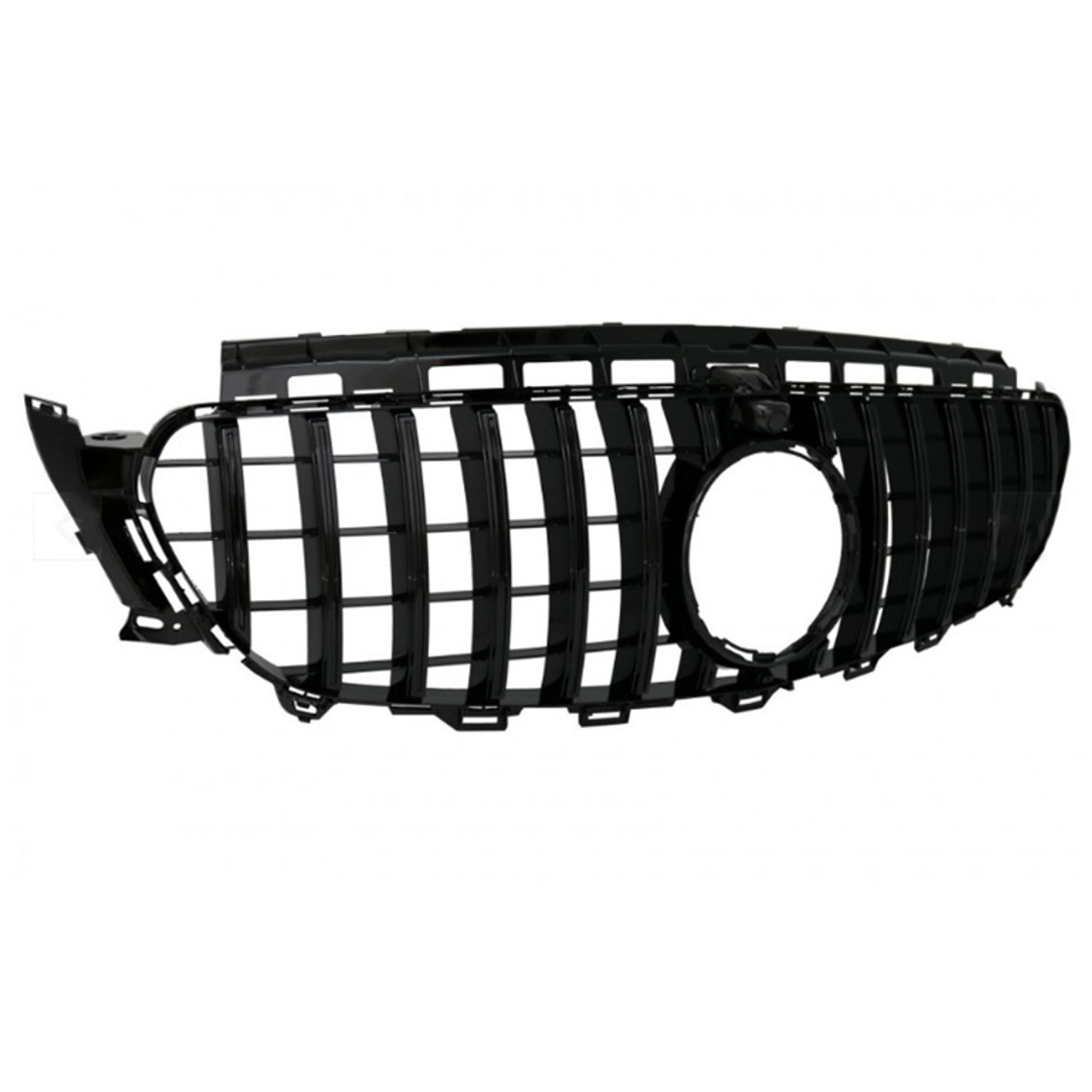 Grila centrala Mercedes Benz E Class, design negru sau argintiu fotografia produsului View 3 L