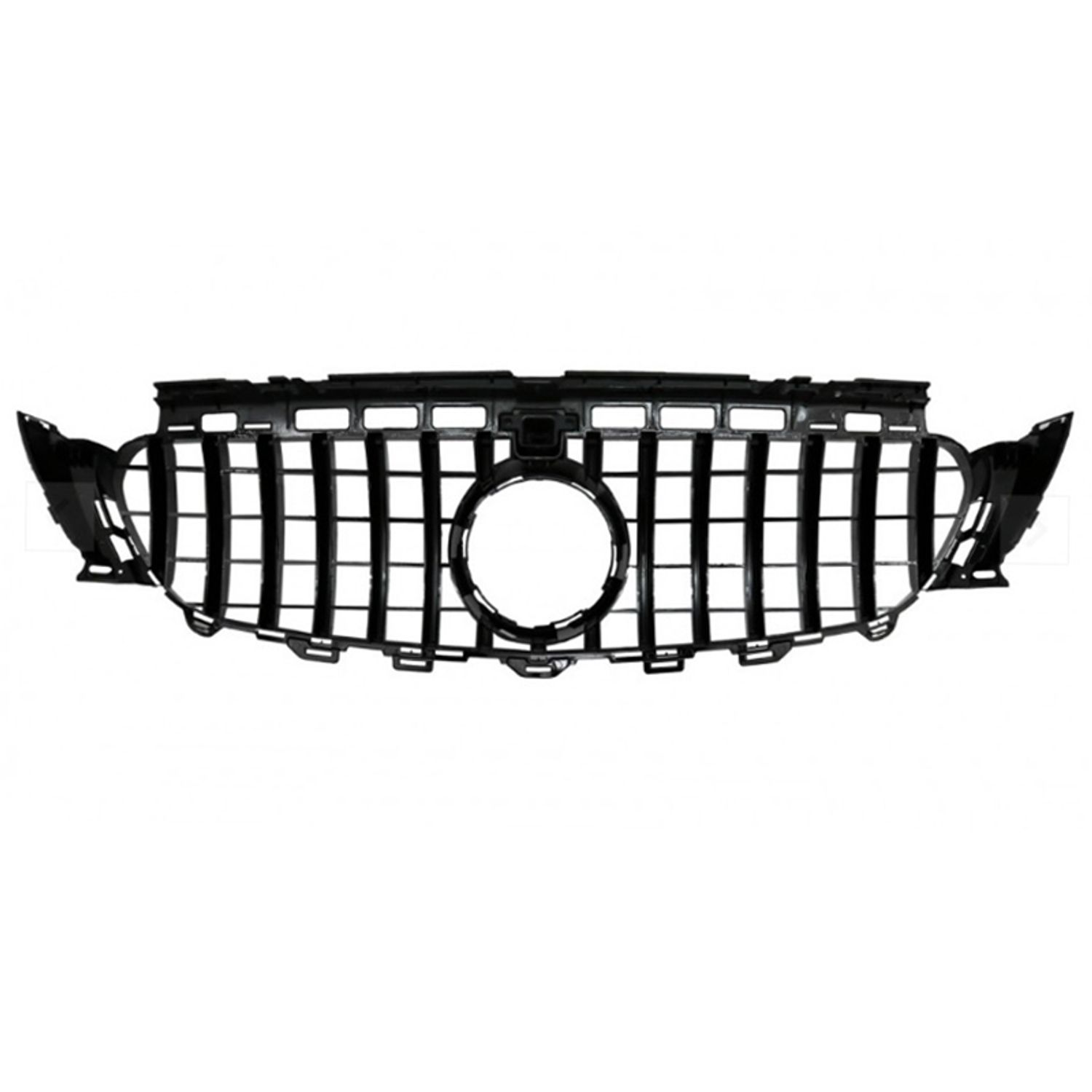 Grila centrala Mercedes Benz E Class, design negru sau argintiu fotografia produsului View 5 L