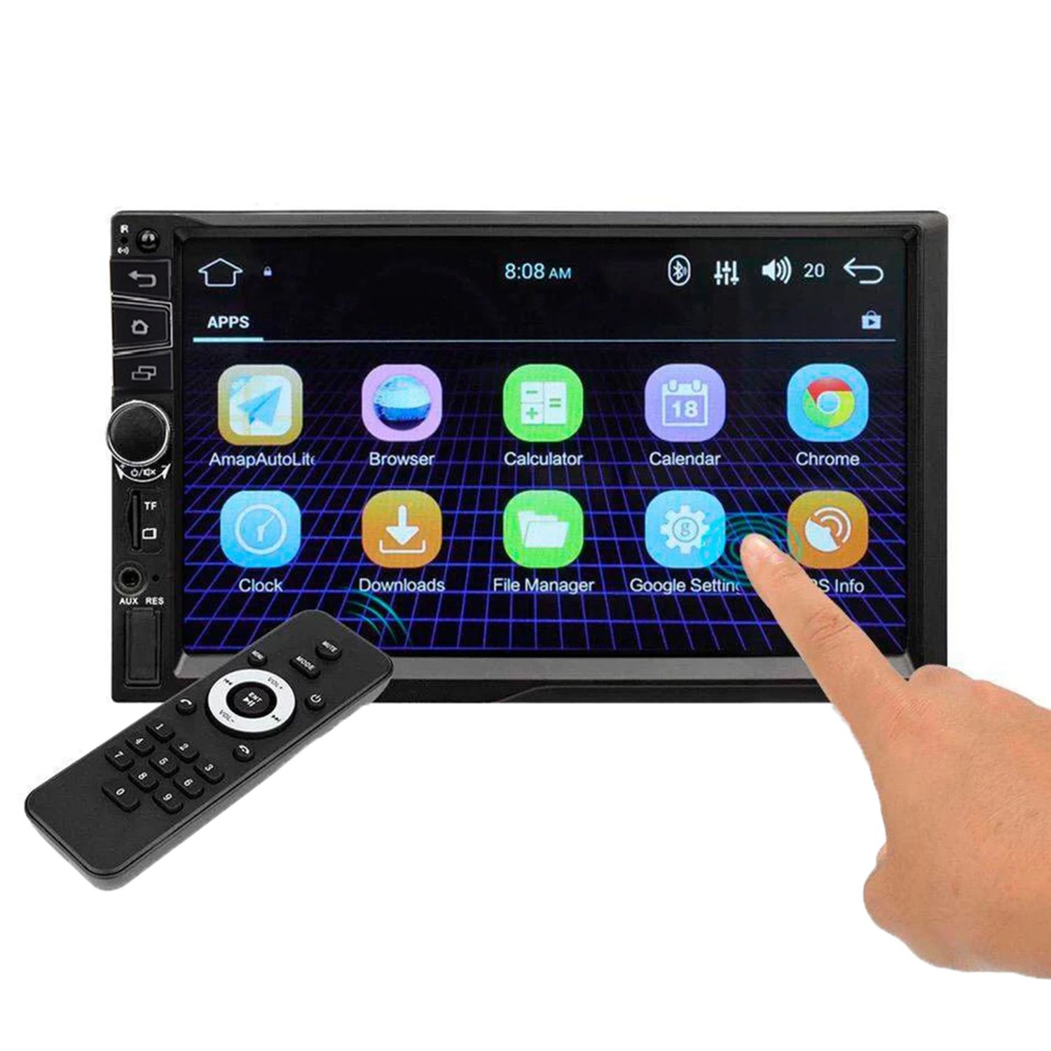 MP5 Player auto 2DIN 7030CA, LCD TFT 7&acirc;&euro;, BT, GPS, Mirror Link fotografia produsului View 2 L