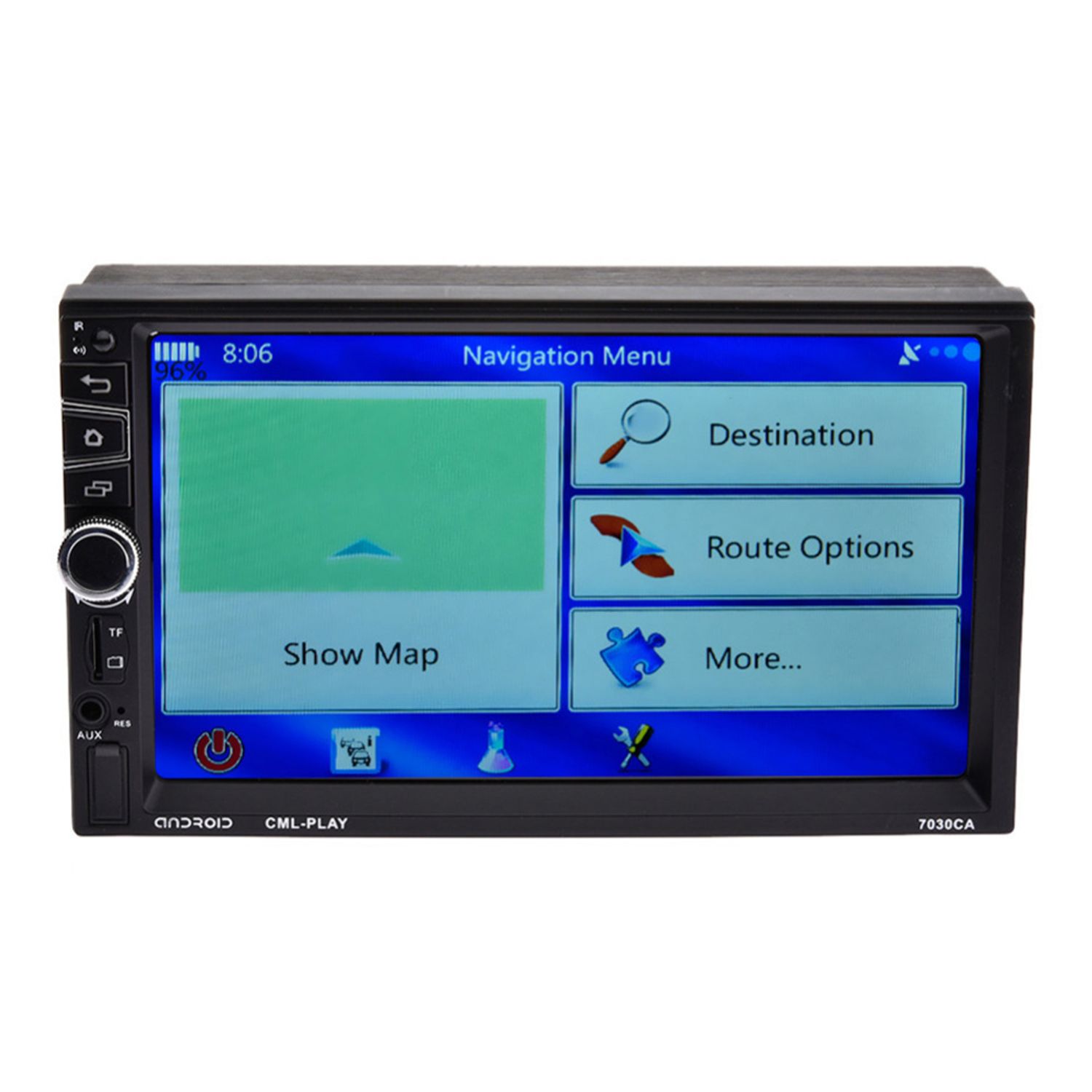 MP5 Player auto 2DIN 7030CA, LCD TFT 7&acirc;&euro;, BT, GPS, Mirror Link fotografia produsului View 5 L