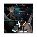 Car Kit Bluetooth, Modulator FM, Dual USB fotografia produsului View 5 S