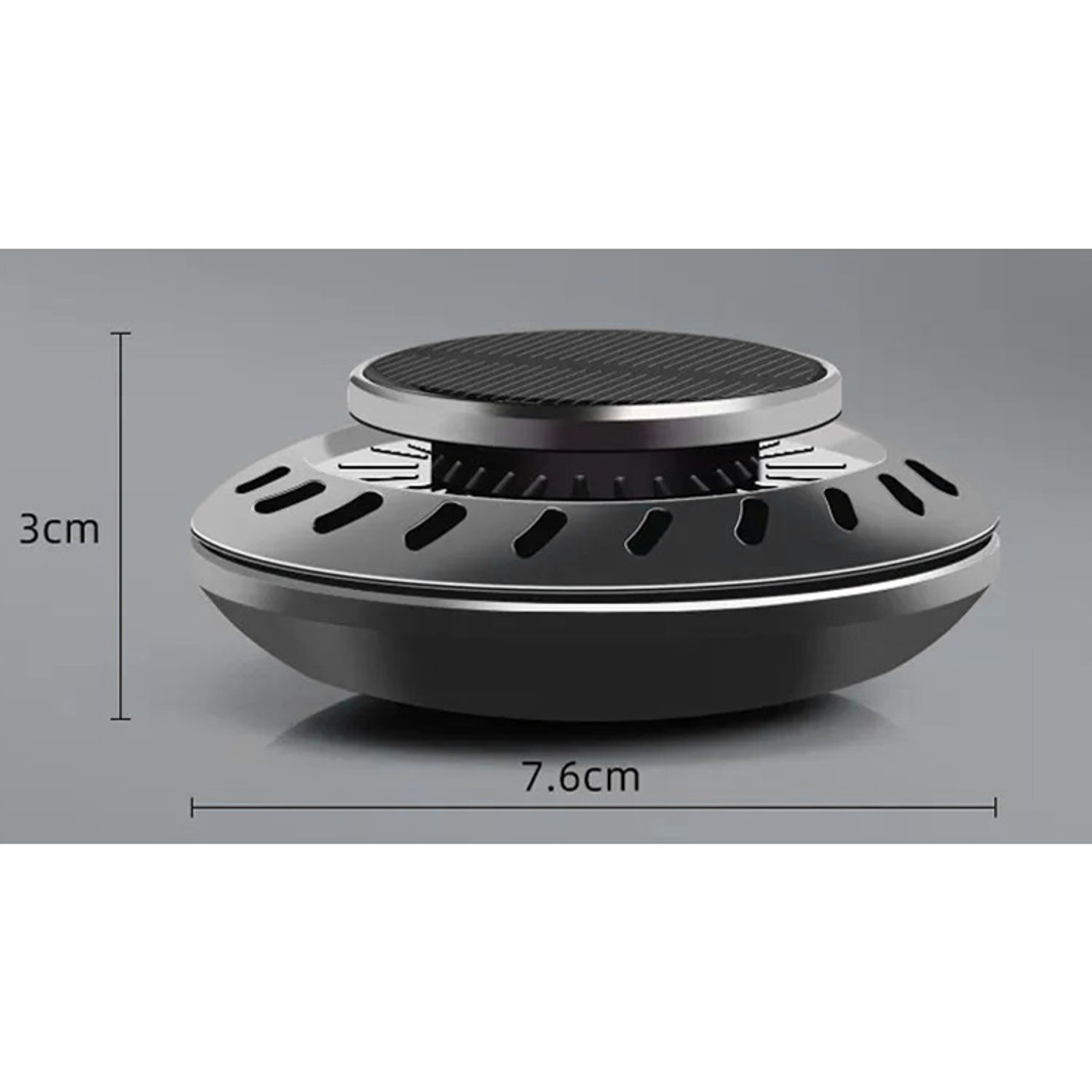 Mini odorizant auto cu incarcare solara, JG009 fotografia produsului View 4 L