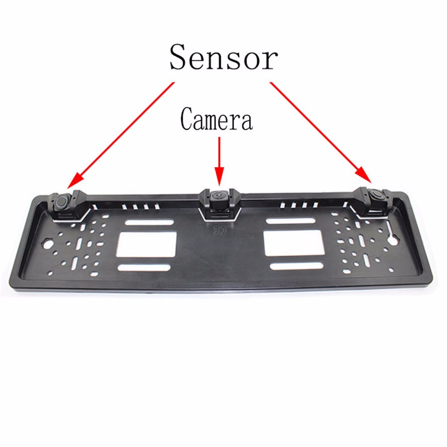 Suport numar auto cu camera, senzori parcare si avertizare fotografia produsului View 3 L