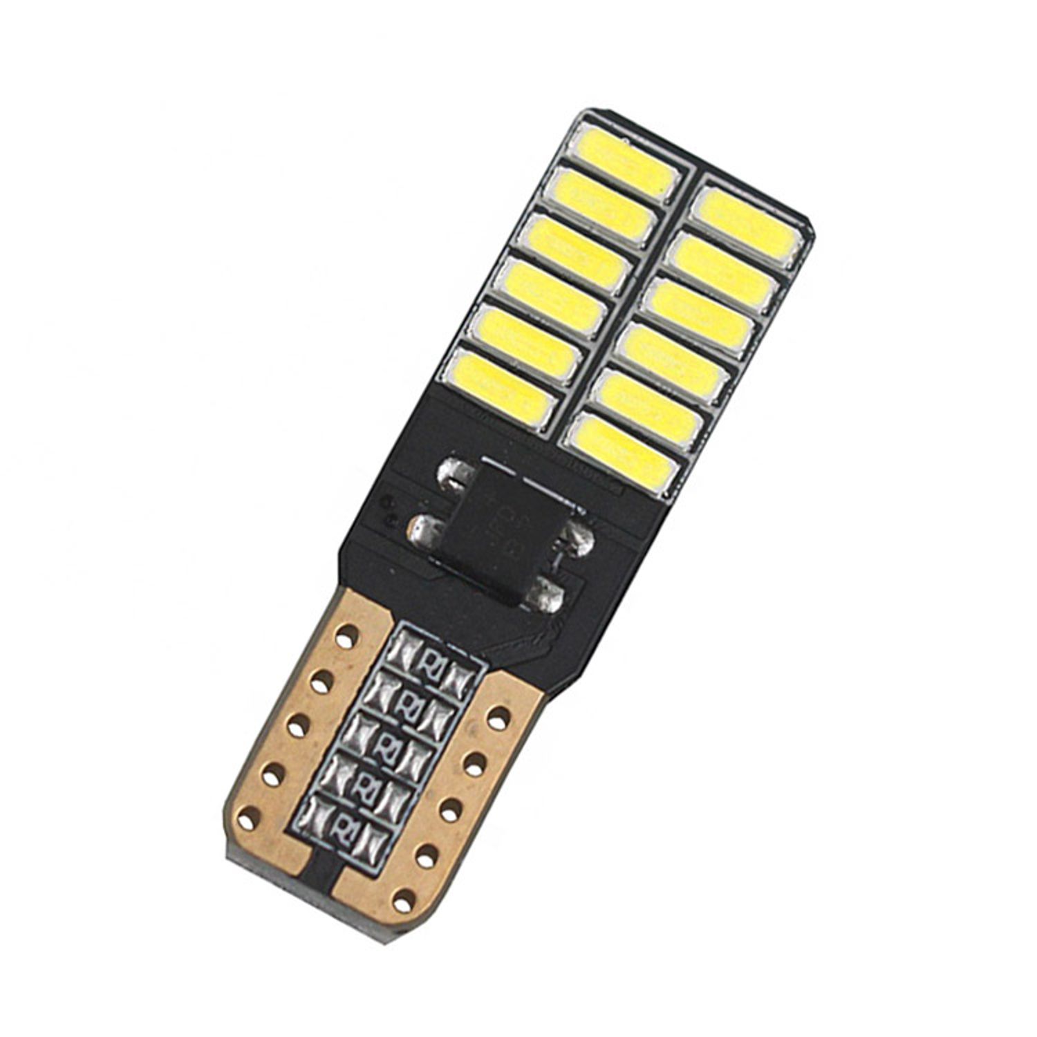 Set 2 Becuri auto LED SMD, T10, Canbus, 5W, 2 modele fotografia produsului View 3 L