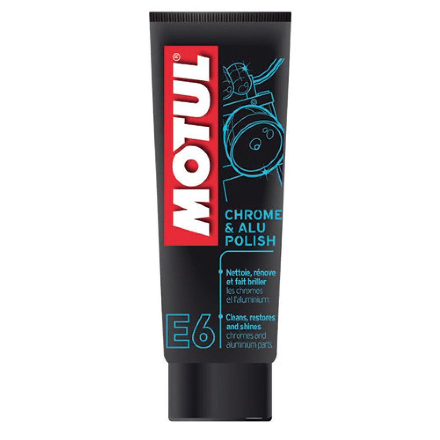 Motul E6 Chrome & Aluminium Polish - Polish Crom & Aluminium fotografia produsului