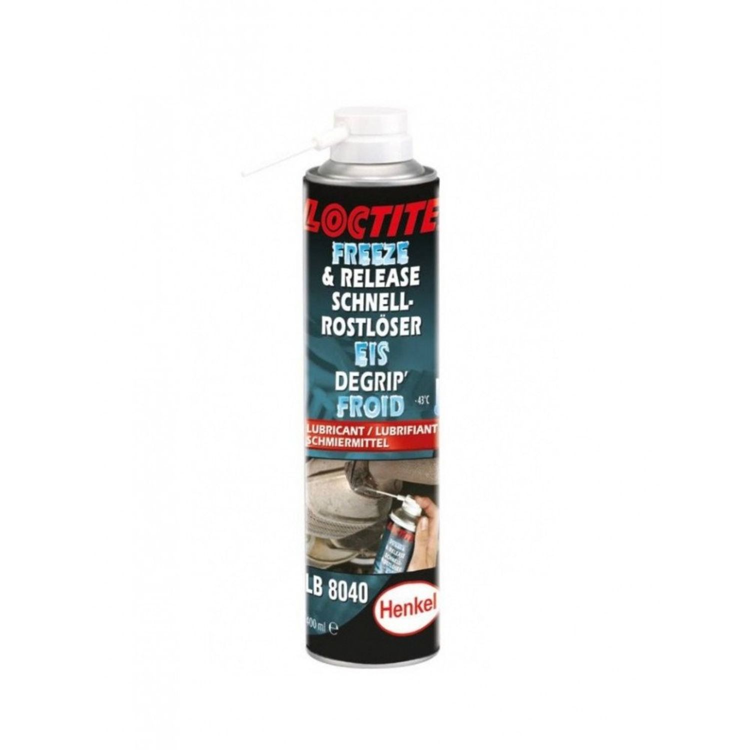 Spray Degripant Soc Termic si Ungere Loctite 8040, 400ml fotografia produsului