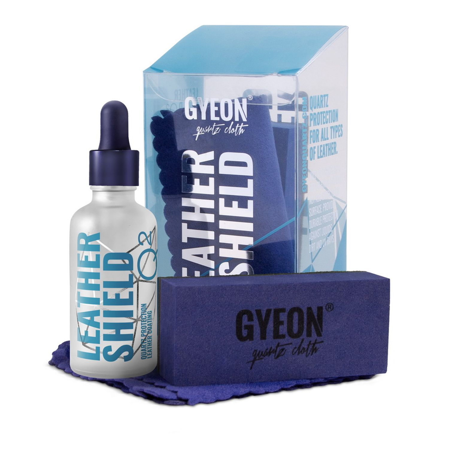 Solutie Protectie Ceramica Piele Auto Gyeon Q2 Leather Shield, 100ml fotografia produsului