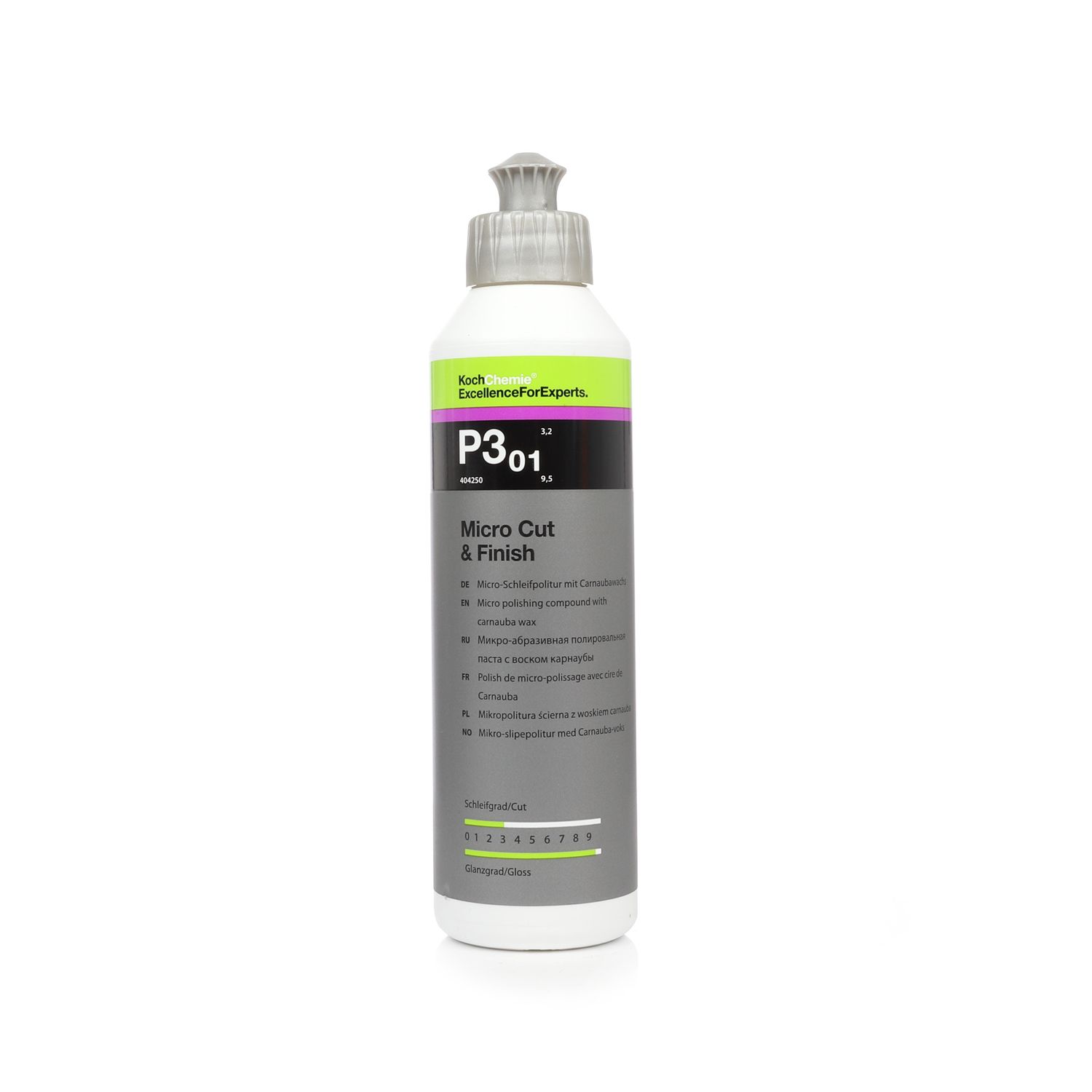 Pasta Polish 3 in 1 Koch Chemie Micro Cut & Finish P3.01, 250ml fotografia produsului