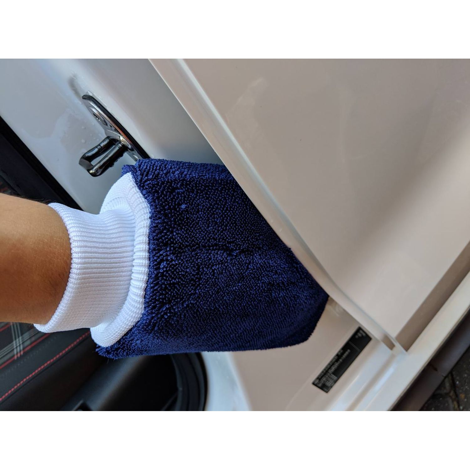 Manusa Microfibre Spalare Auto Gyeon Silk Mitt fotografia produsului View 4 L