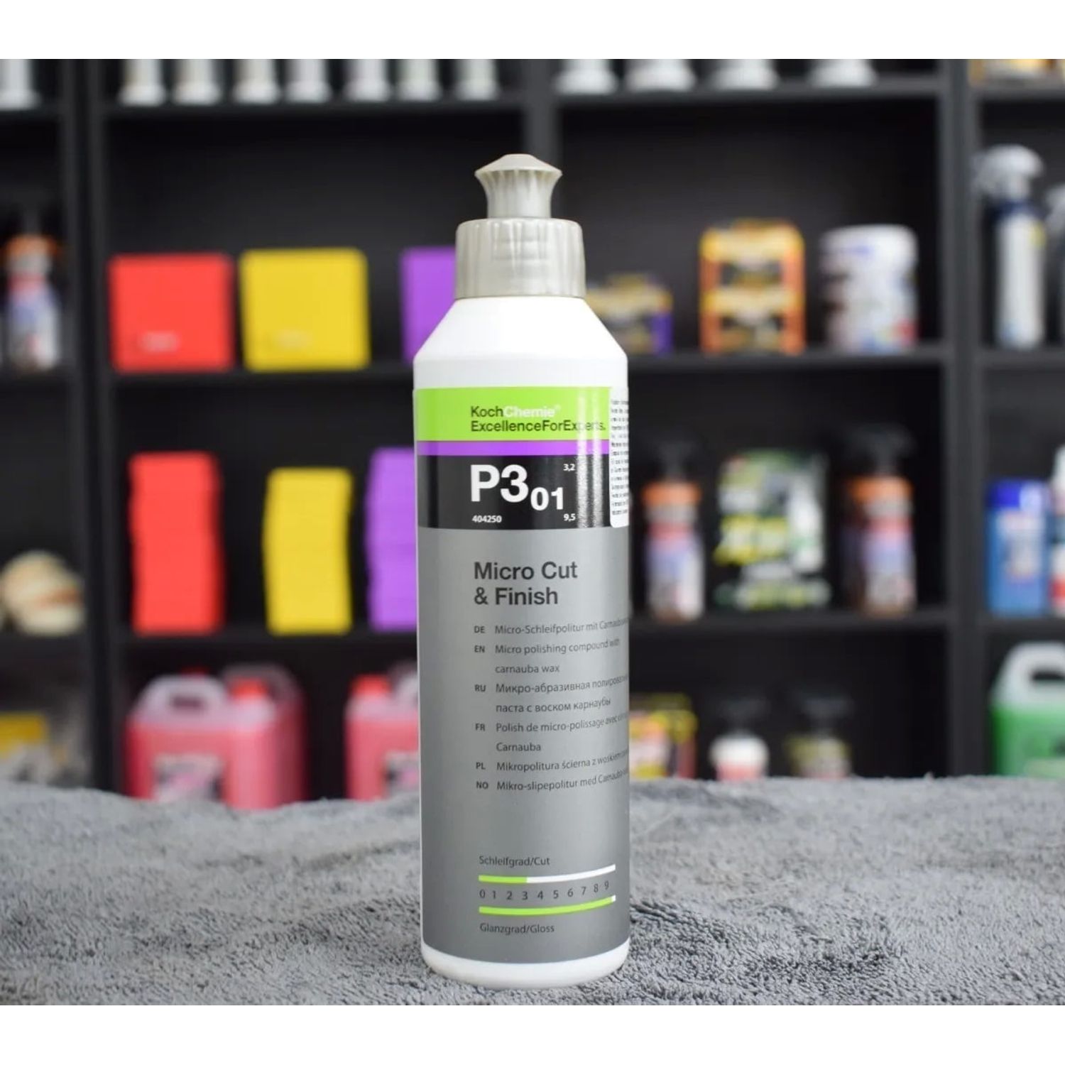 Pasta Polish 3 in 1 Koch Chemie Micro Cut & Finish P3.01, 250ml fotografia produsului View 2 L