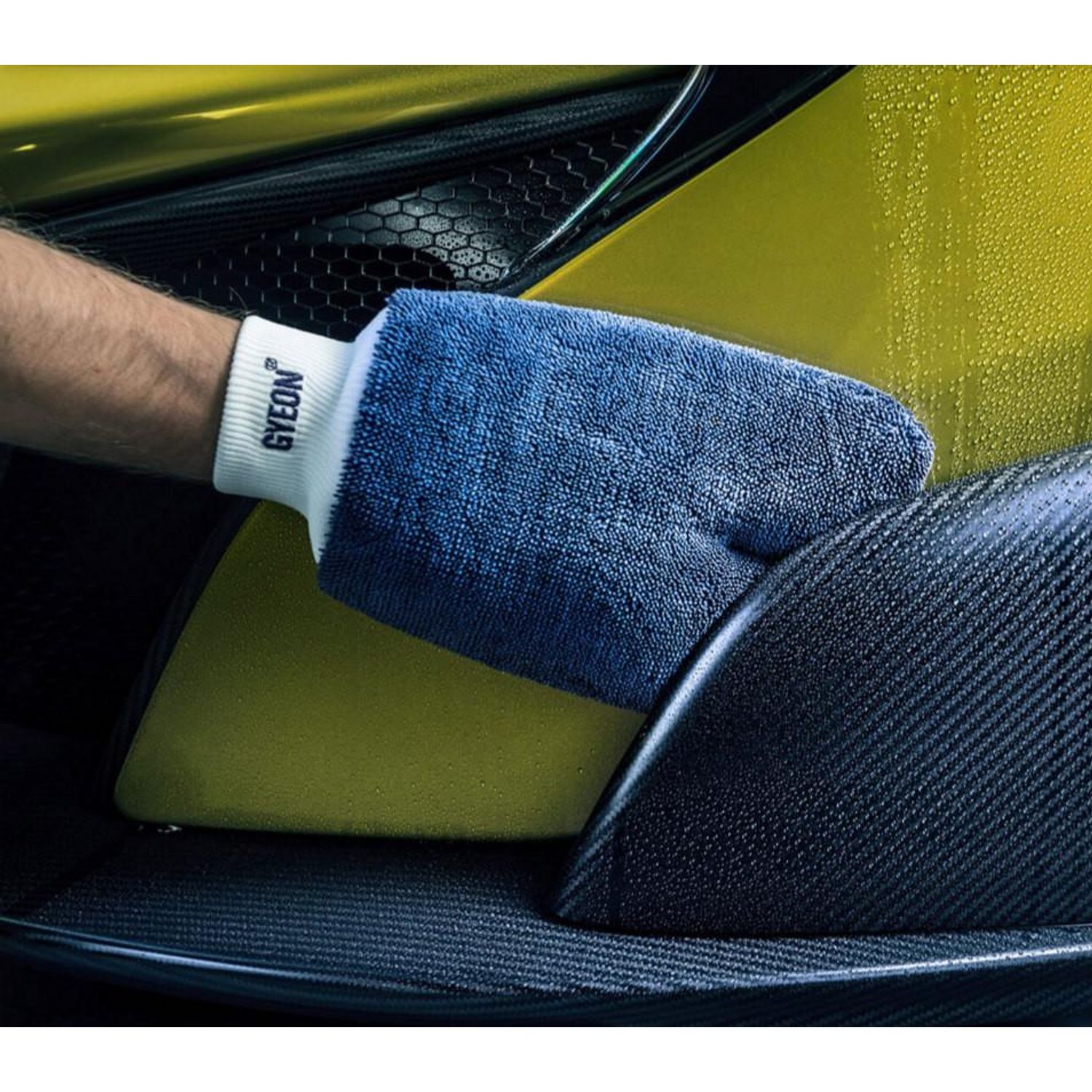 Manusa Microfibre Spalare Auto Gyeon Silk Mitt fotografia produsului View 2 L