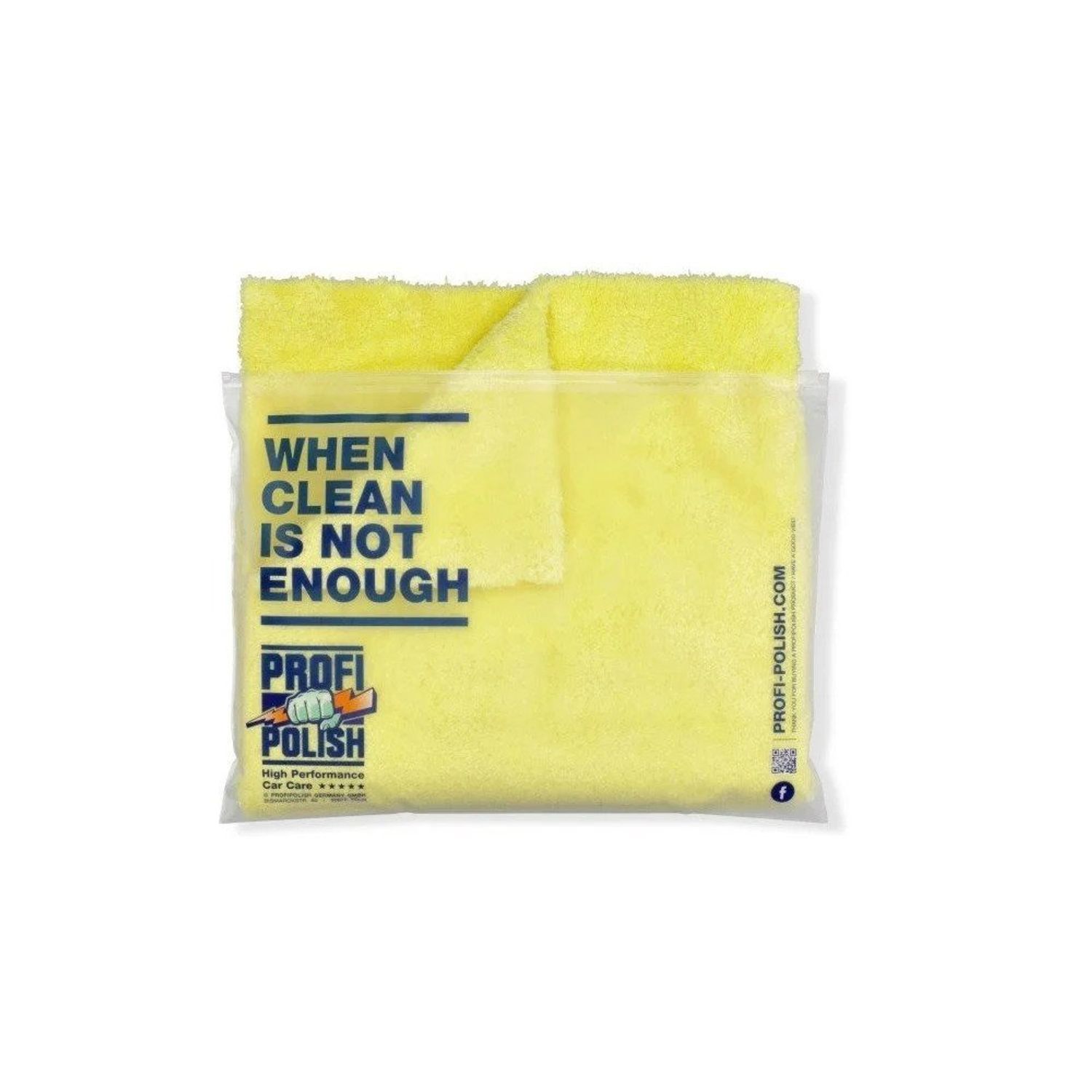 Laveta Microfibre Profesionala ProfiPolish Citrus, 450 GSM, 40x40cm fotografia produsului View 2 L